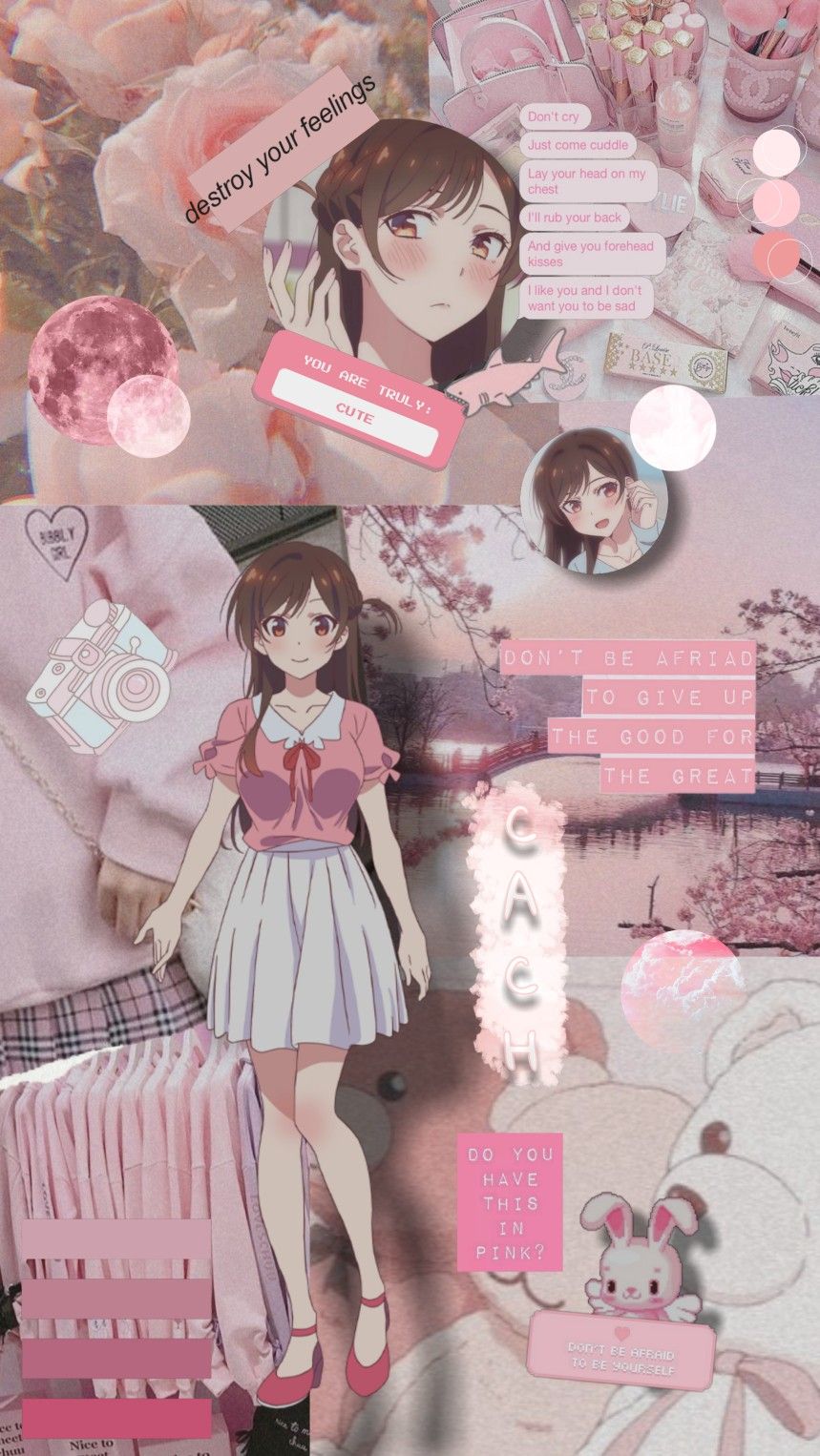 Mizuhara Chizuru. Ilustrasi karakter, Gambar karakter, Kartun