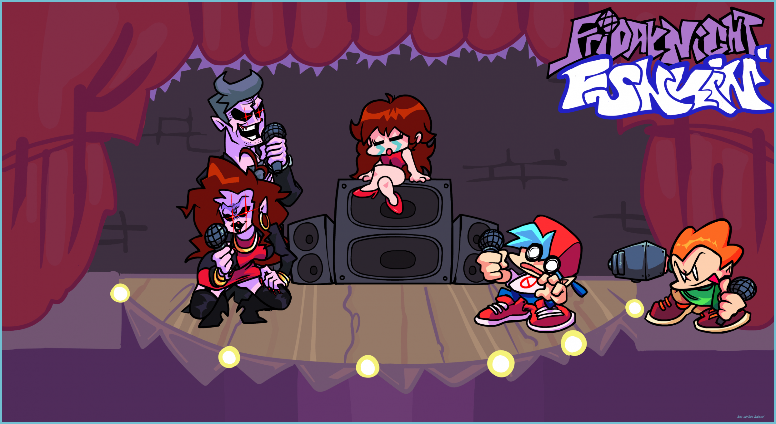 Friday Night Funkin Hintergrundbild Night Funkin Background