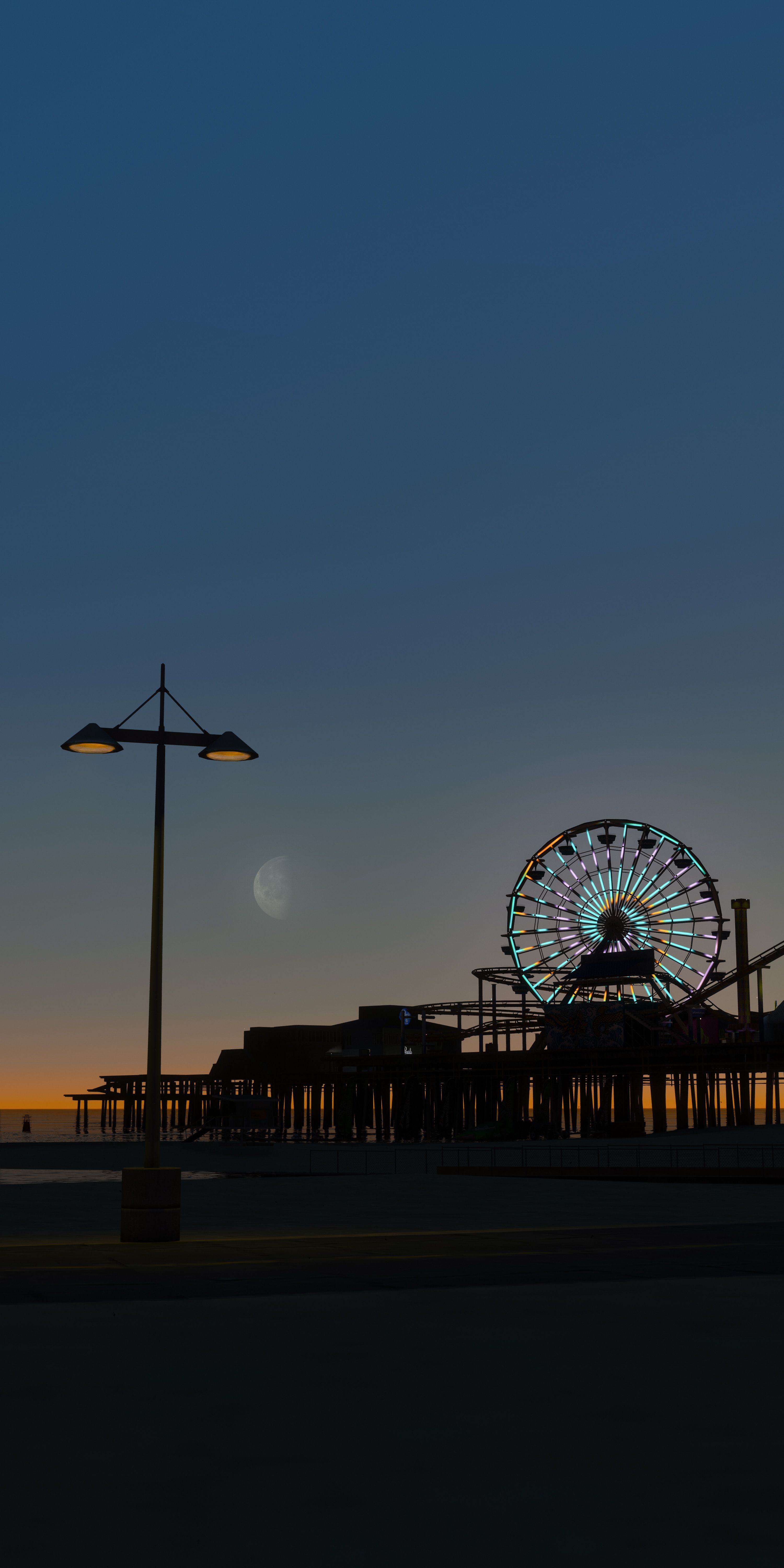 Vespucci Beach #GrandTheftAutoV #GTAV #GTA5 #GrandTheftAuto #GTA #GTAOnline #GrandTheftAuto5 #PS4 #games. Scenery wallpaper, Sky aesthetic, Aesthetic wallpaper