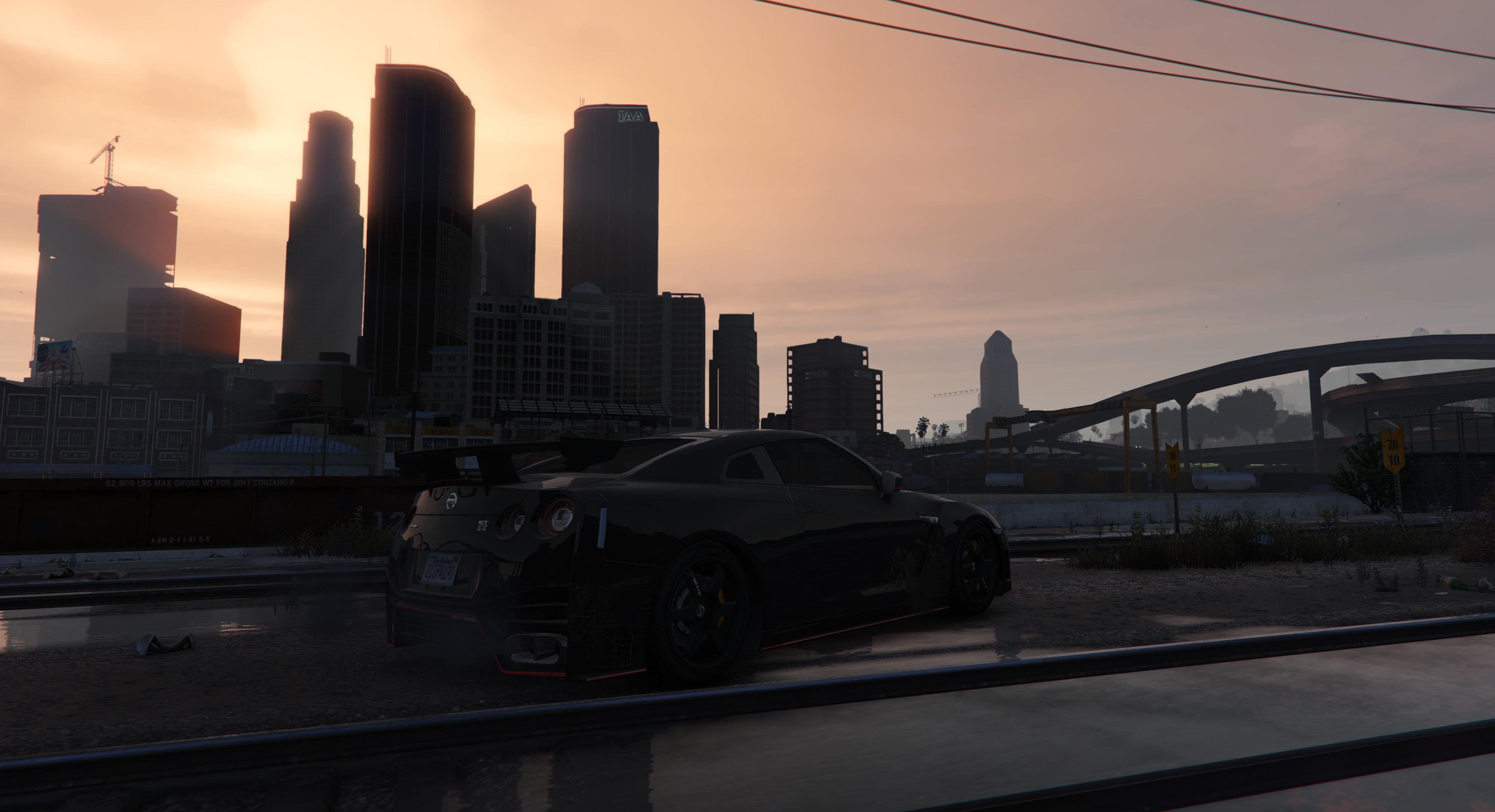 I did some random 6k pics with the GTR in GTA V.Hope you like them, cause after all this time, this game never fails to amaze me.: gaming