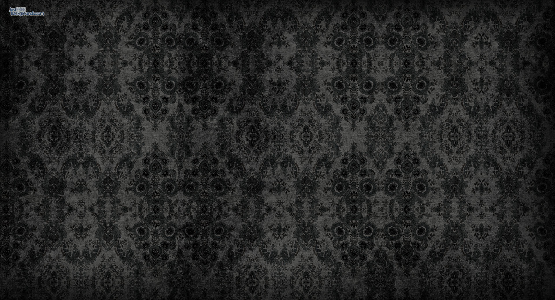 Vintage Black Wallpaper