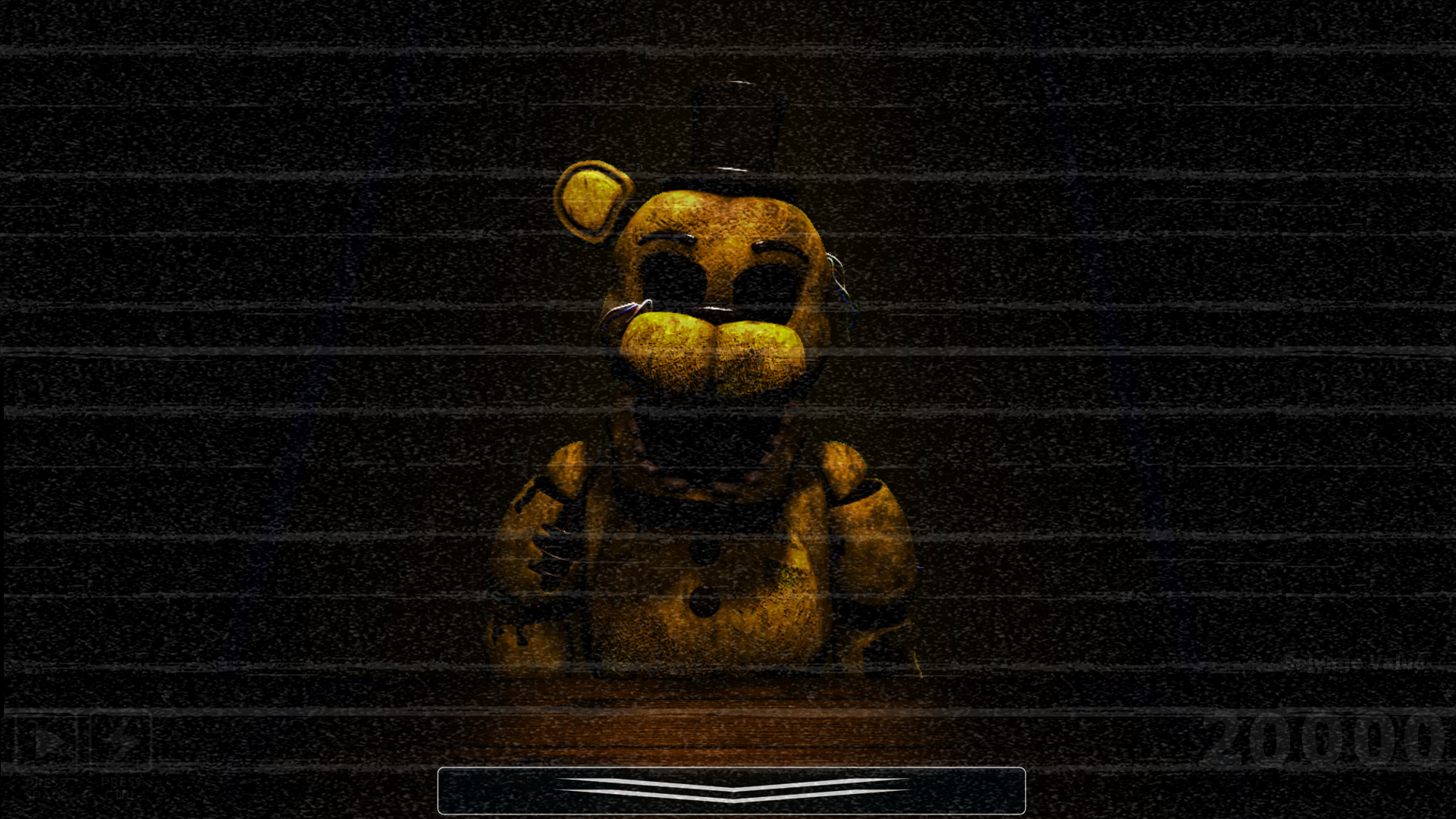 FNaF 6 Withered Golden Freddy Salvage: fivenightsatfreddys