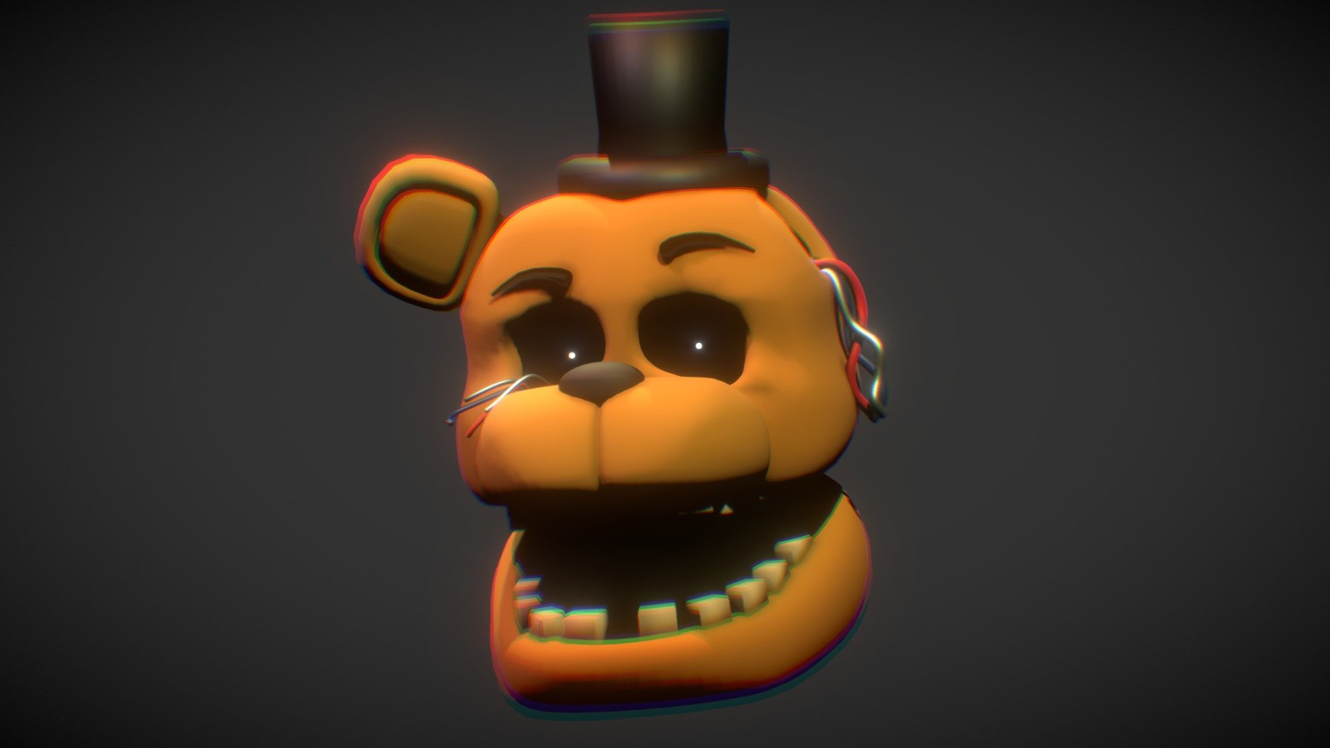 Withered Golden Freddy WIP Free 3D model by NoahRathman [a5451e2]