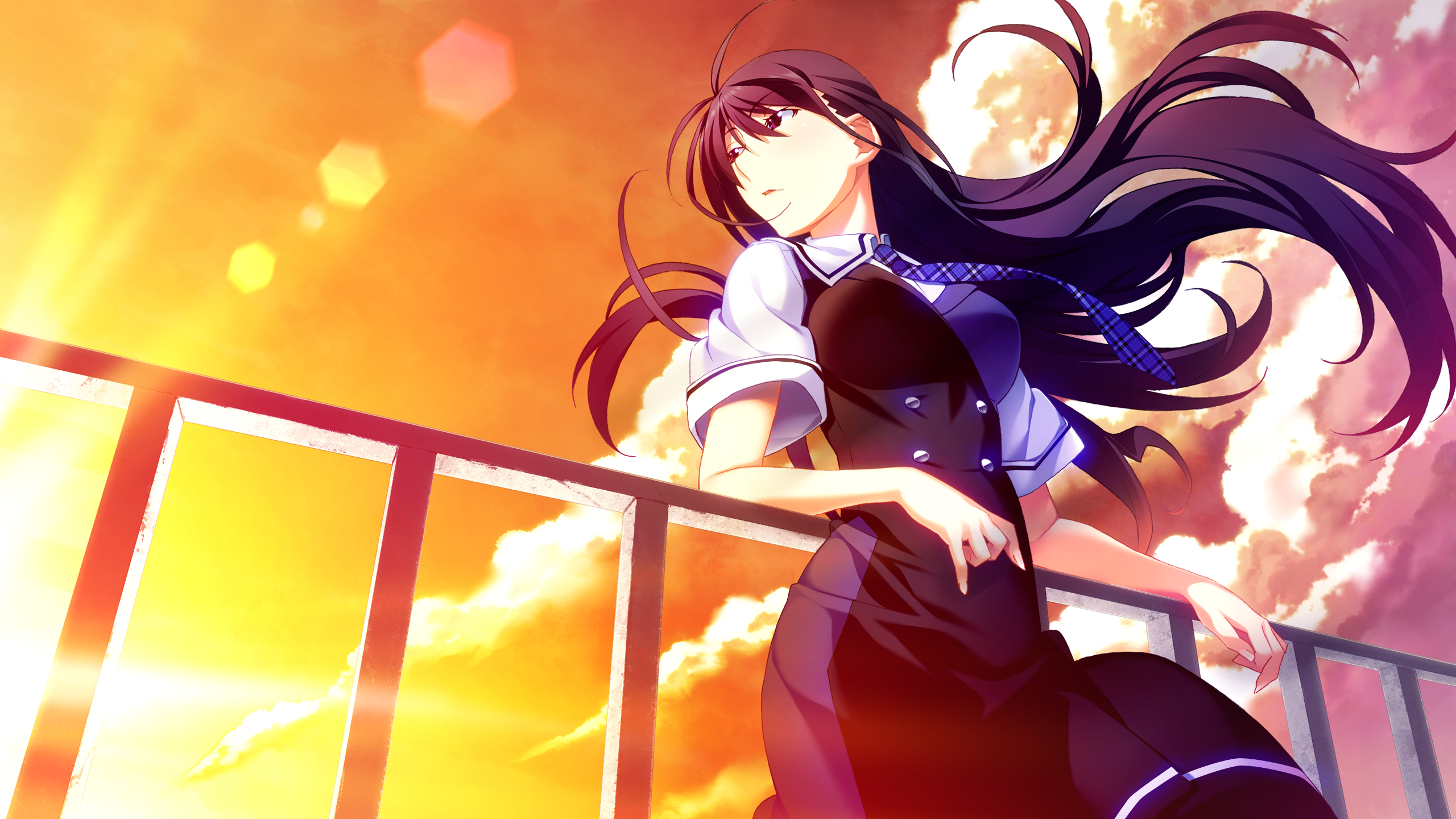 Grisaia No Kajitsu Yumiko Sakaki Wallpaper:2560x1440