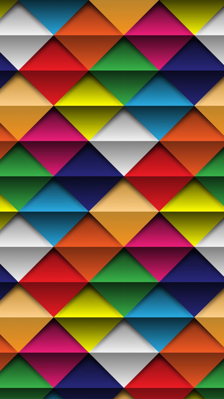 Coloruful, squares, geometry, abstract, 720x1280 wallpaper. Abstract wallpaper background, Cute patterns wallpaper, Abstract