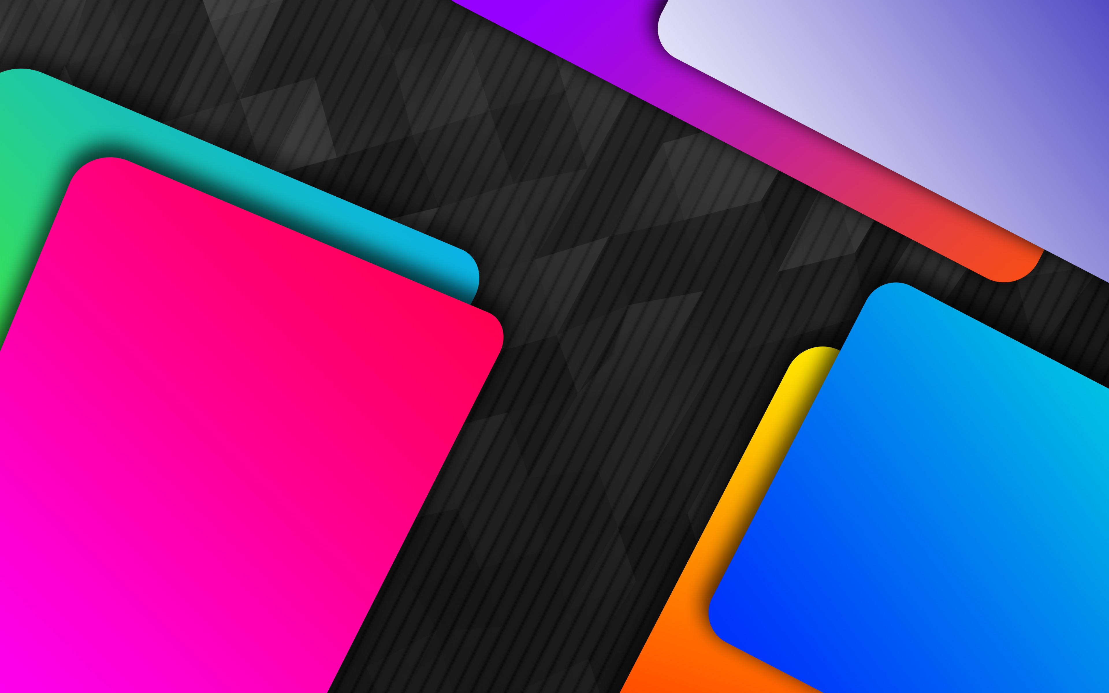 Download wallpaper colorful squares, 4k, android, creative, lollipop, geometric shapes, material design, geometry, abstract art, colorful background for desktop with resolution 3840x2400. High Quality HD picture wallpaper