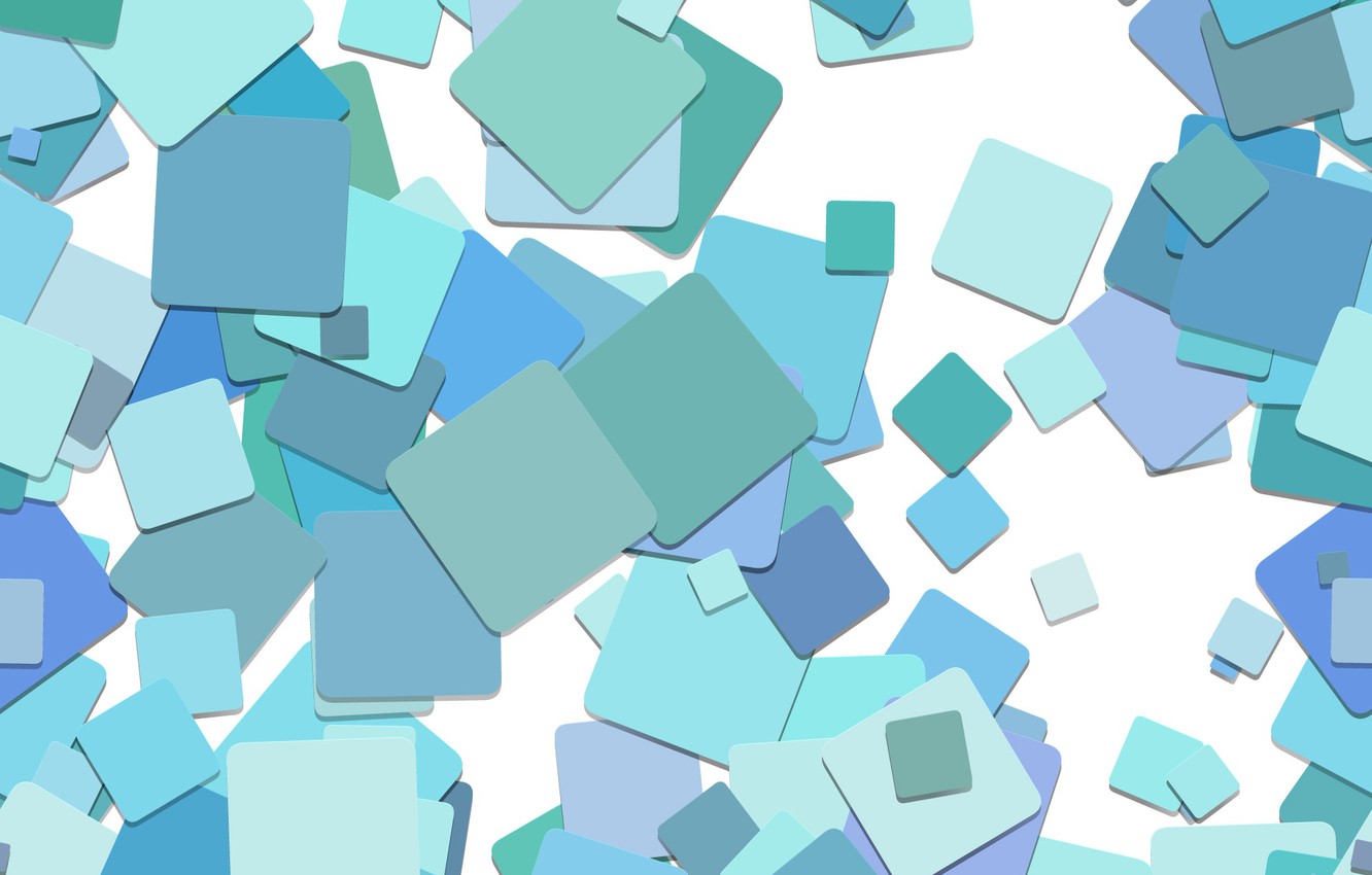 Wallpaper abstraction, squares, abstract, geometry, blue, background, squares, geometry image for desktop, section абстракции
