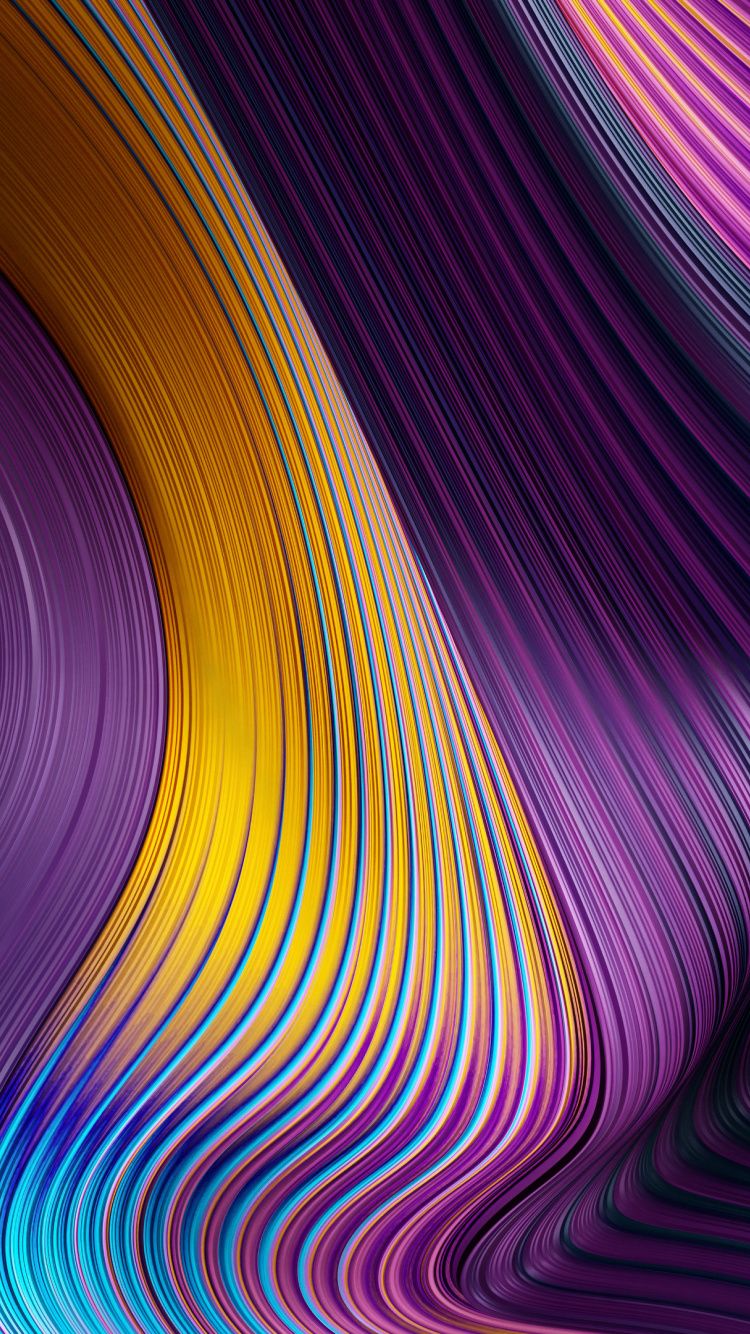 Colourful Wavy Lines HD Wallpapers - Wallpaper Cave