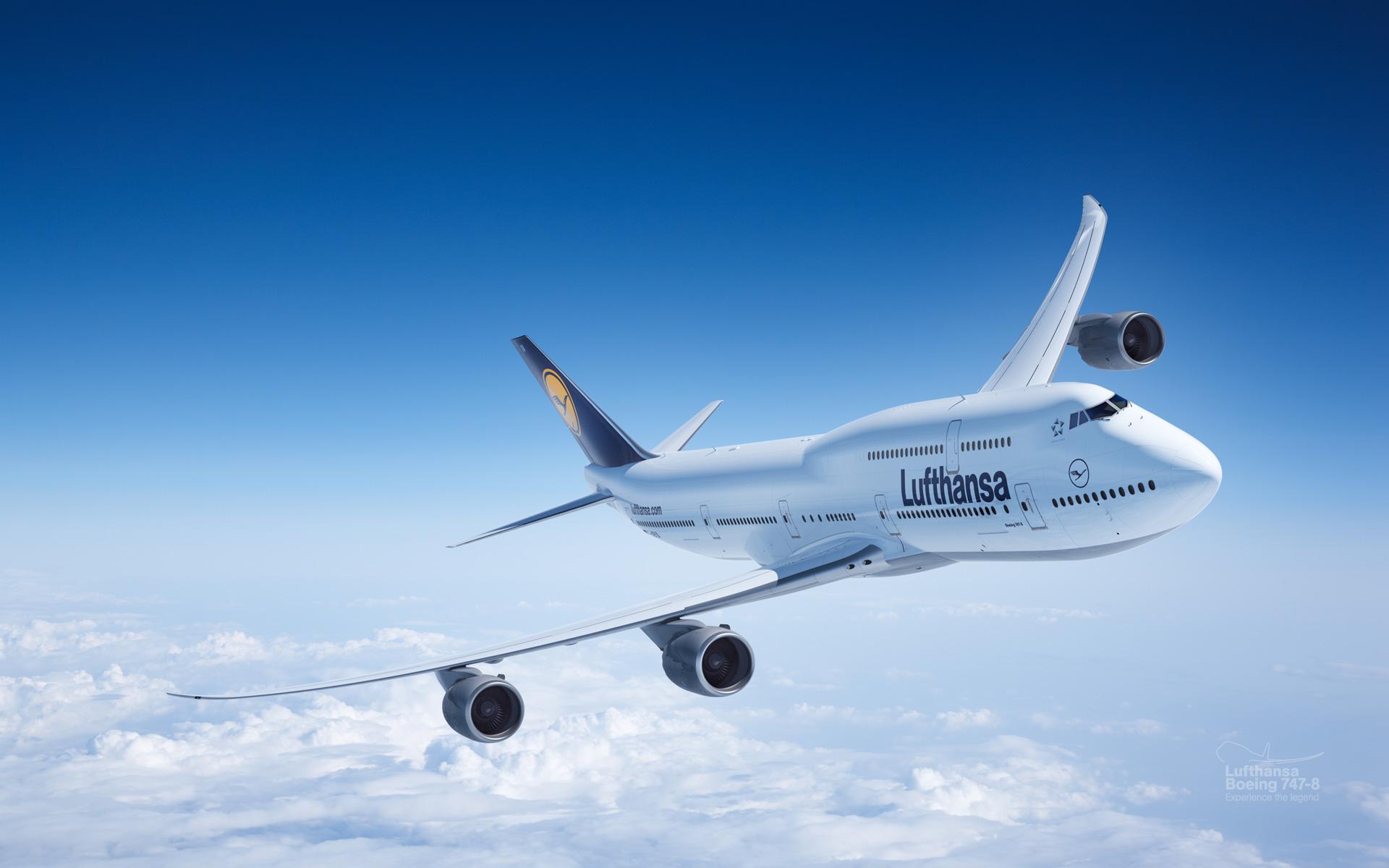 Airplane Landing Sky Wallpaper HD