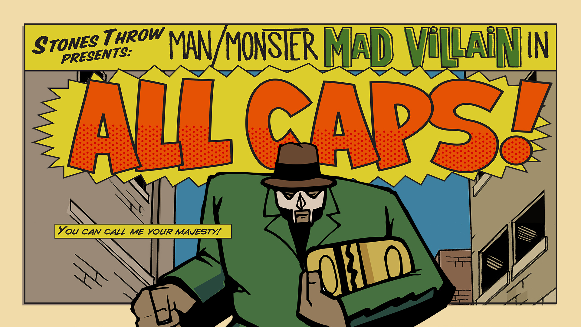 Madvillain's All Caps Video. Stones Throw Records