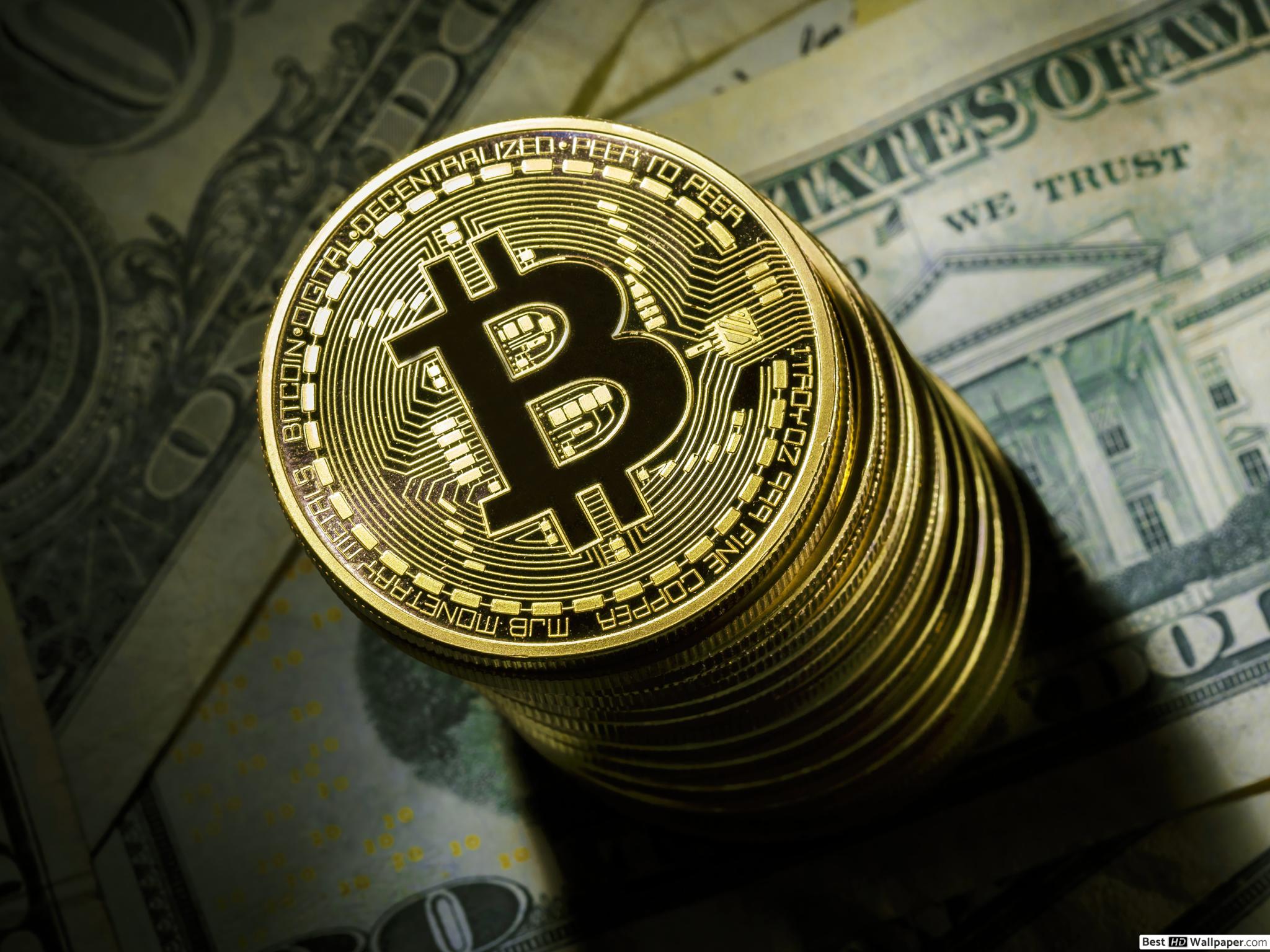 Bitcoin Cryptocurrency HD wallpaper download