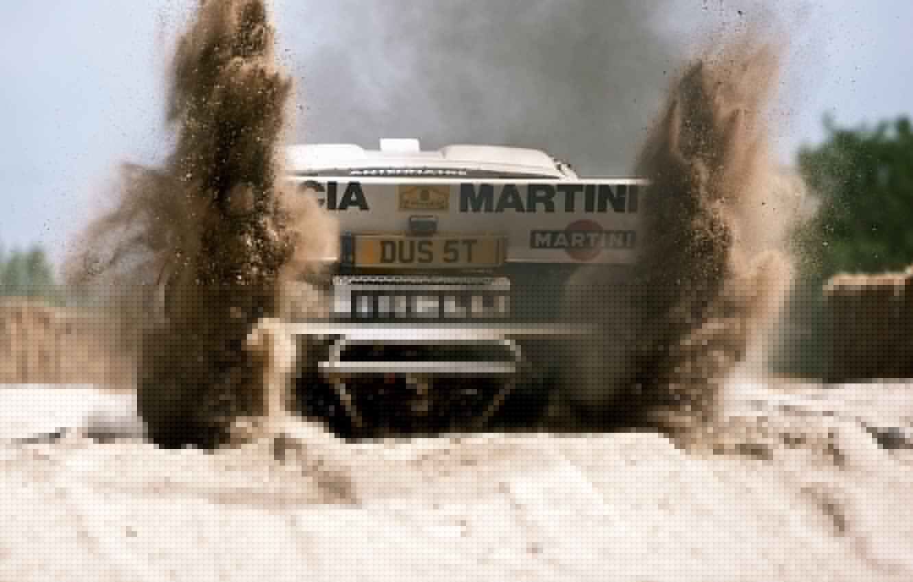 Photo Wallpaper Rally Car, Group B, Lancia, Lancia B Rally