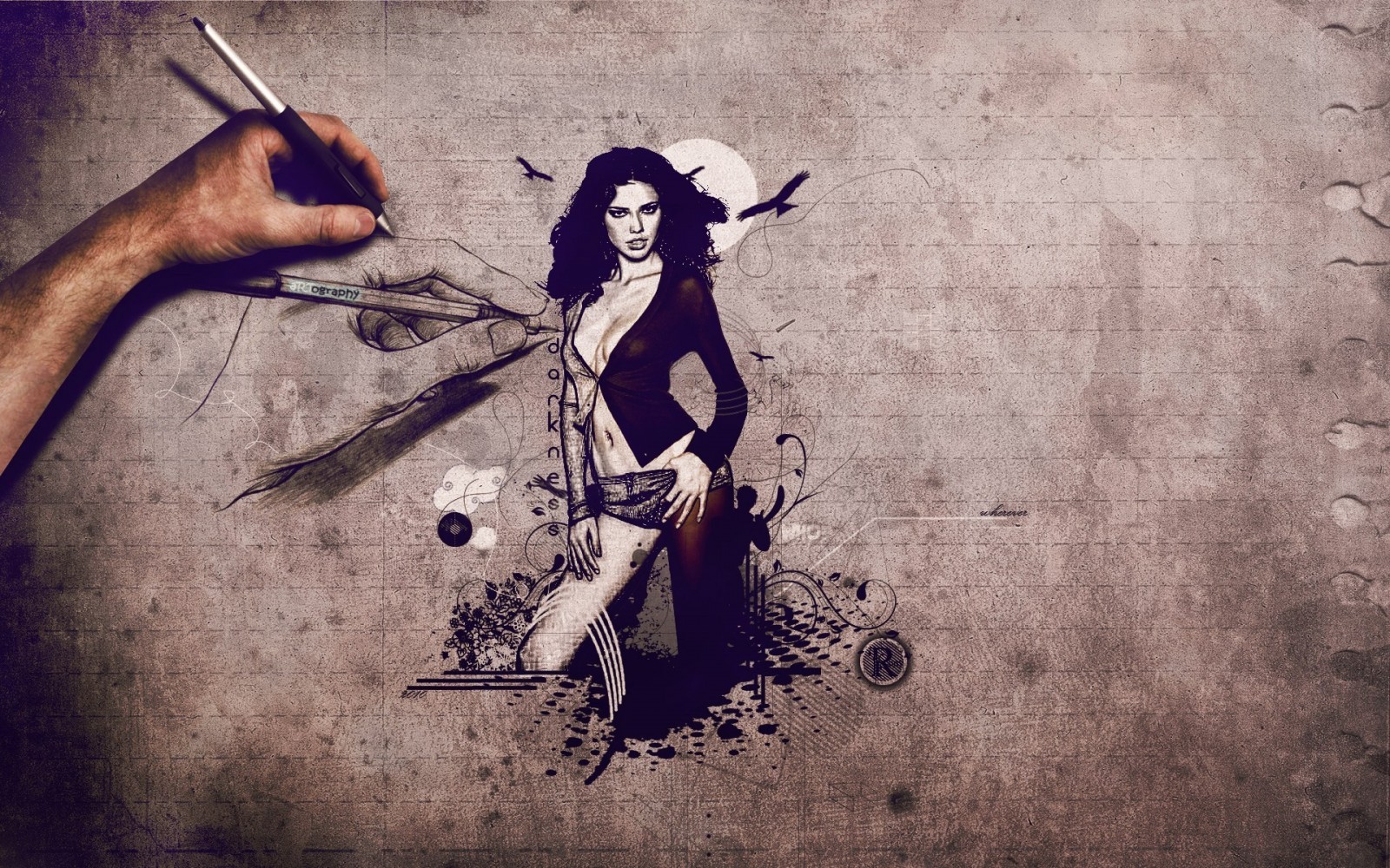 pencils HD wallpaper, Background