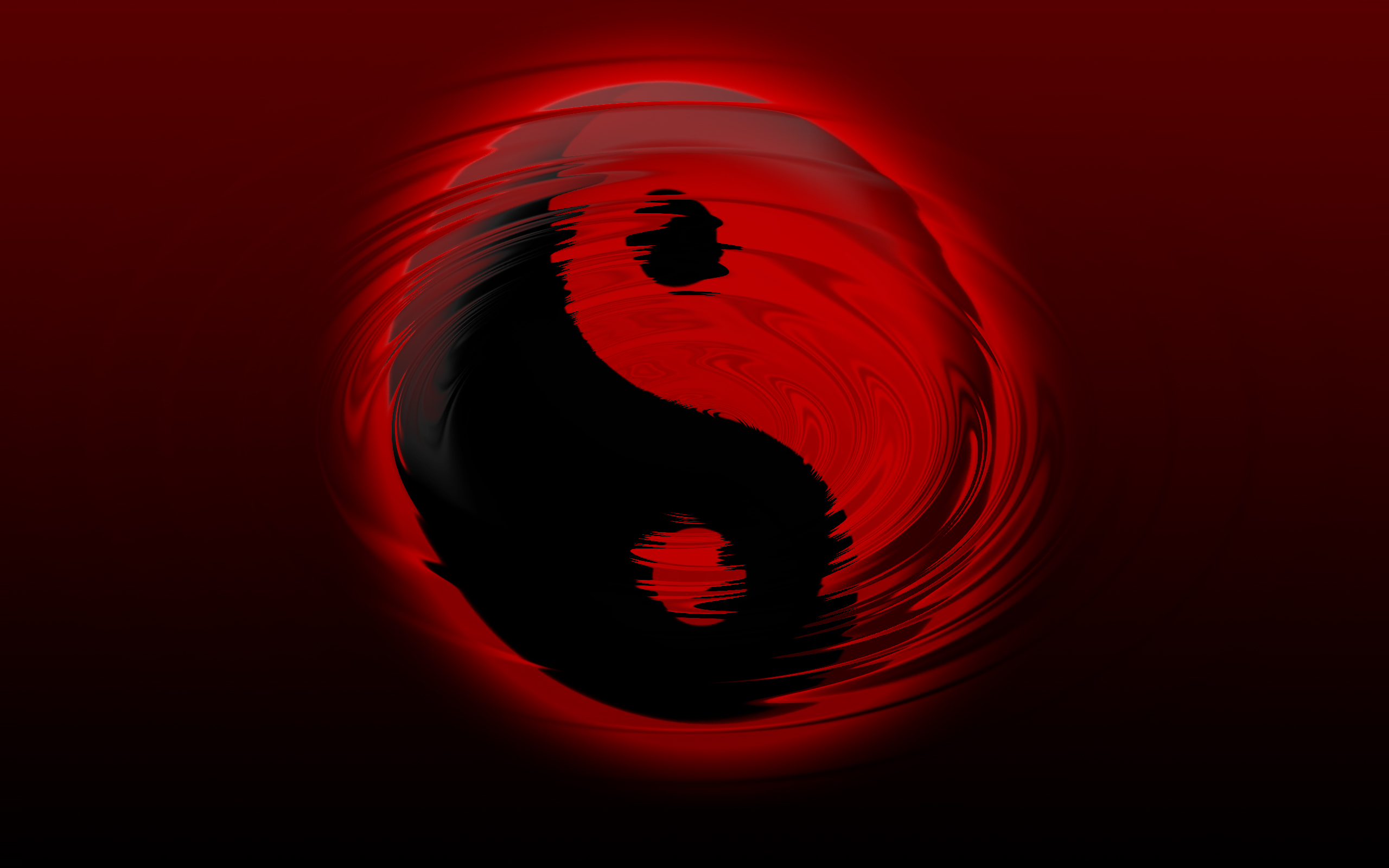 Free download Wallpaper 100 Yin Yang Ripple Red and Black Wallpaper [2560x1600] for your Desktop, Mobile & Tablet. Explore Dark Red Wallpaper. Black and Red Desktop Wallpaper, Dark Red