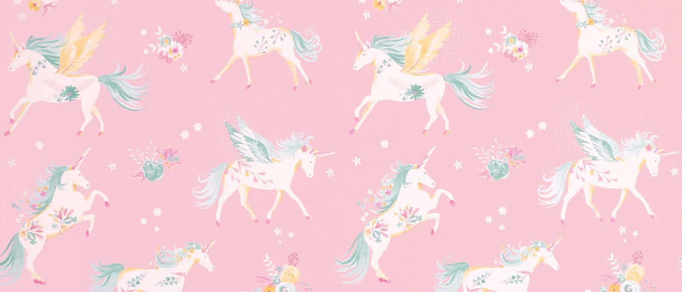 Pink Unicorn Wallpaper