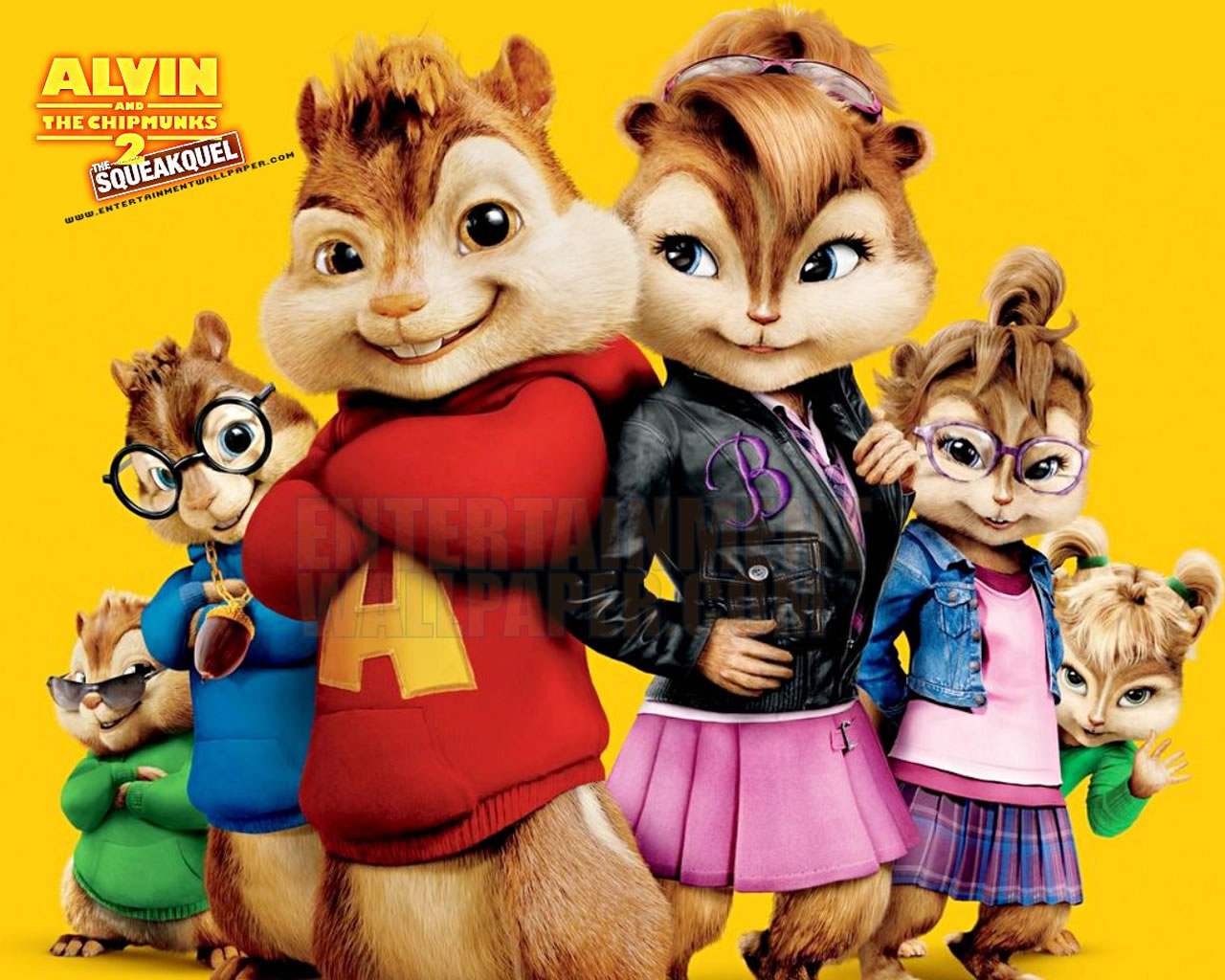 squeaquel wallpaper Chipettes Wallpaper