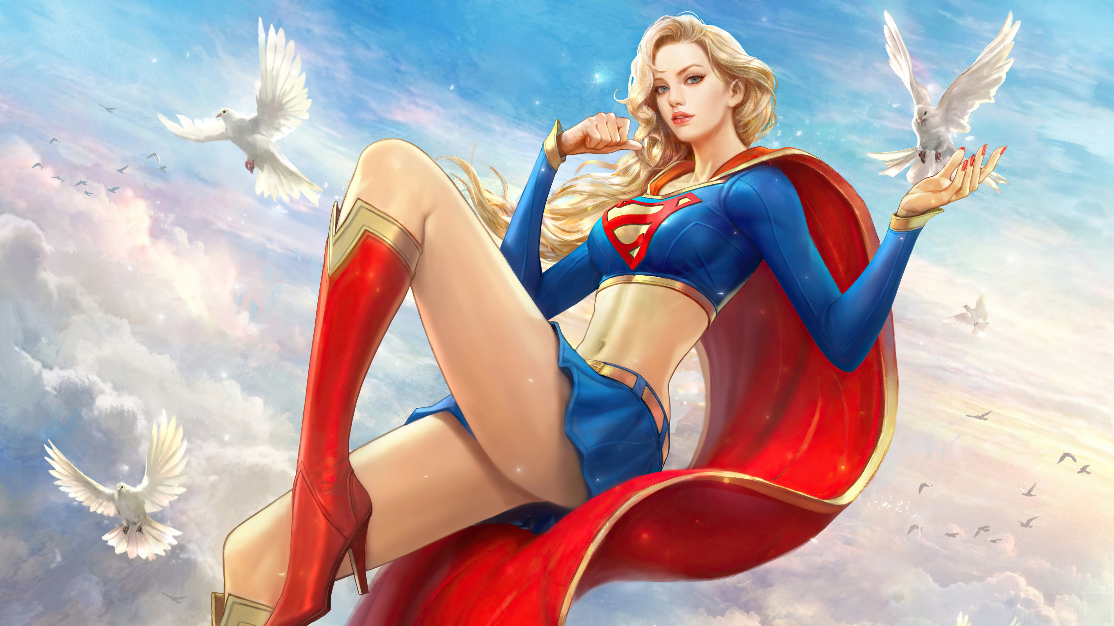 344726 Supergirl, DC Comics, Superhero, Girls, Comics, Comic, Superheroes 4...