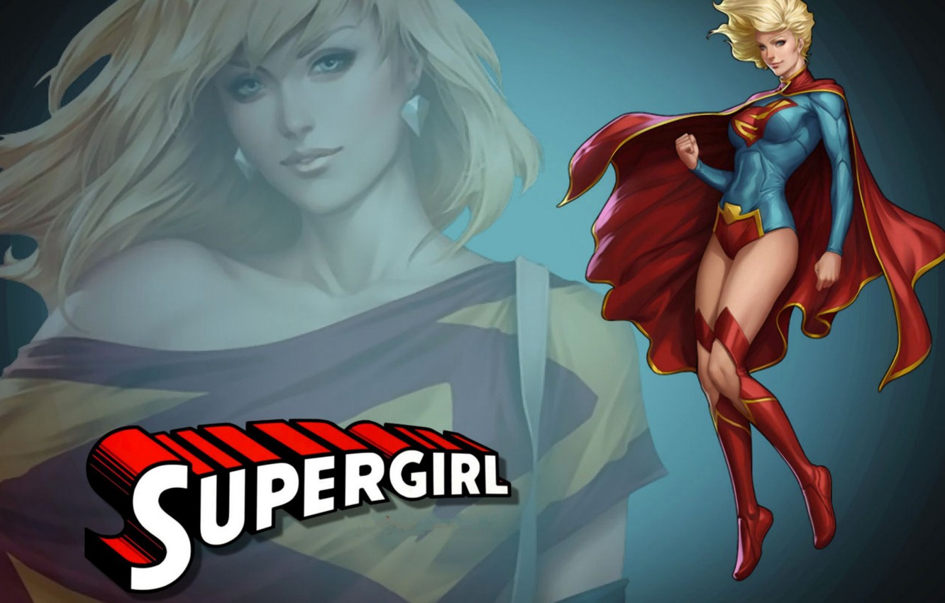Wallpaper blonde, blonde, superhero, DC Comics, Supergirl, Supergirl image for desktop, section фантастика