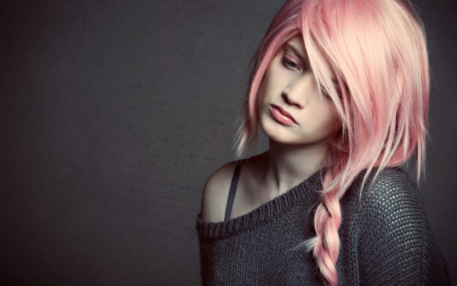 women, model, portrait, long hair, red, singer, black hair, fashion, pink hair, hair, sad, pink eyes, pink, girl, beauty, eye, lady, blond, hairstyle, photo shoot, brown hair, human hair color, hair coloring