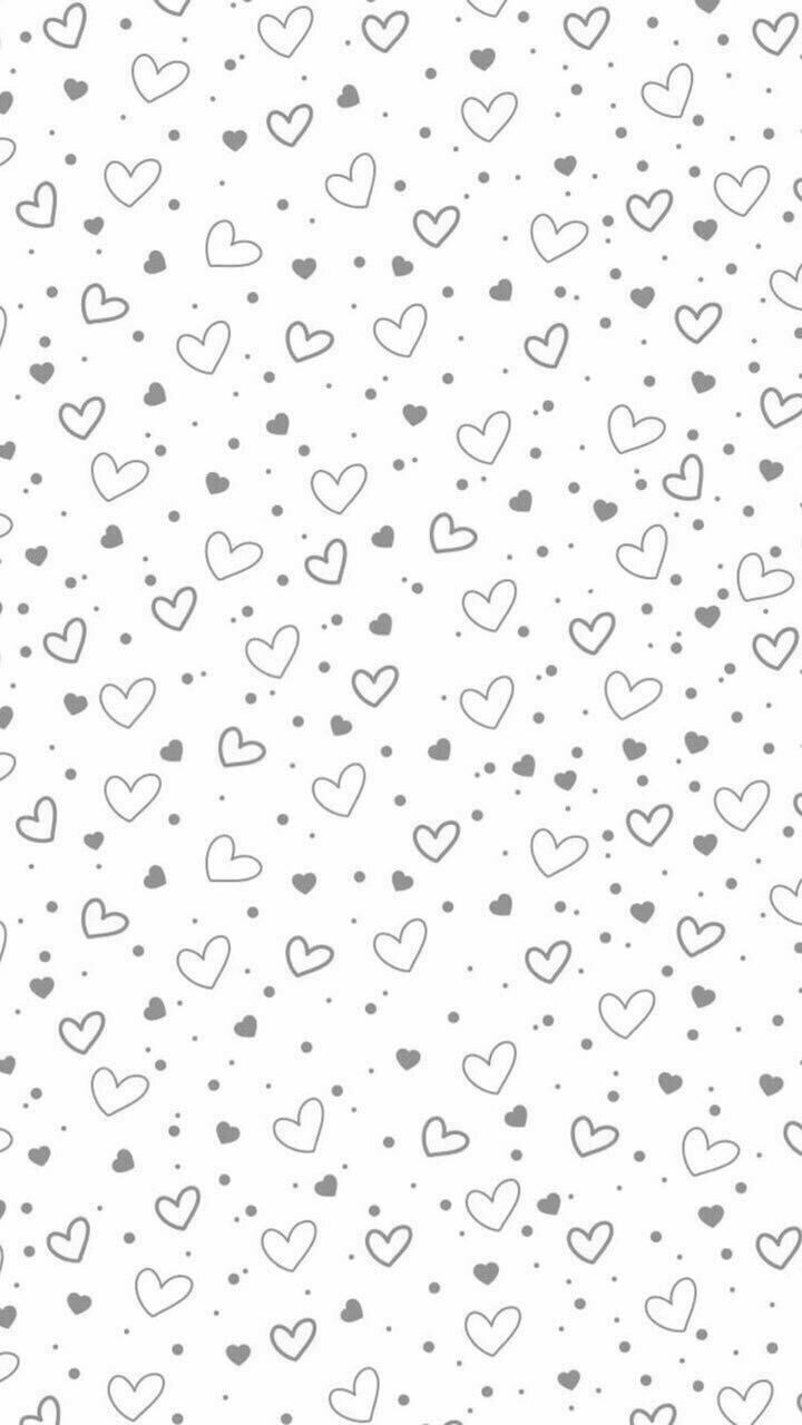 Cute Grey grey heart HD phone wallpaper  Pxfuel
