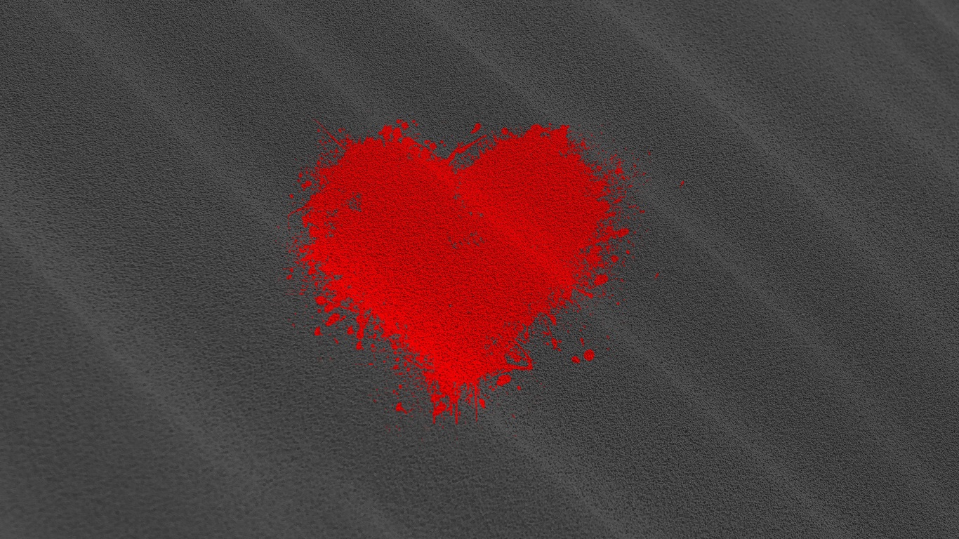 Grey Heart Wallpapers Wallpaper Cave