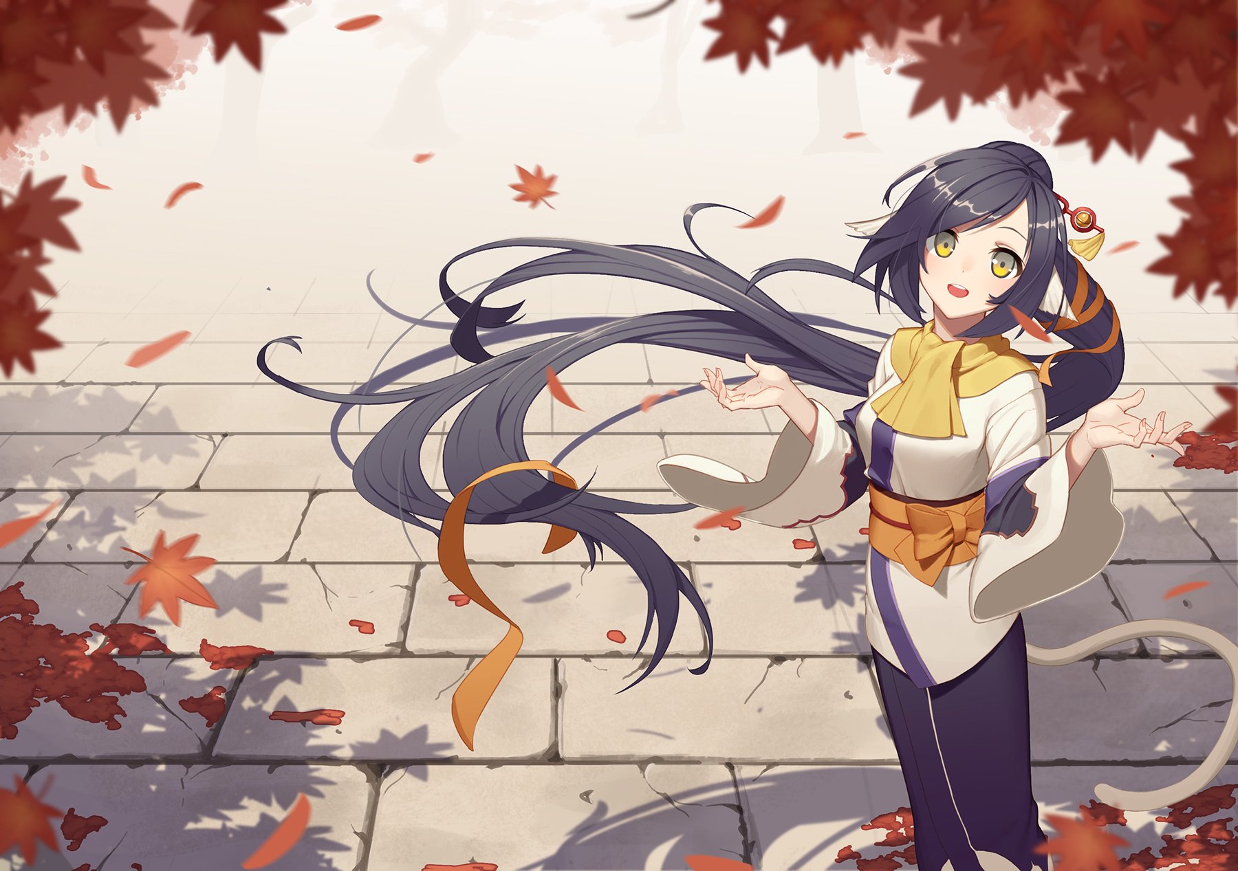 Wallpaper, Kuon Utawarerumono, anime girls 1800x1267