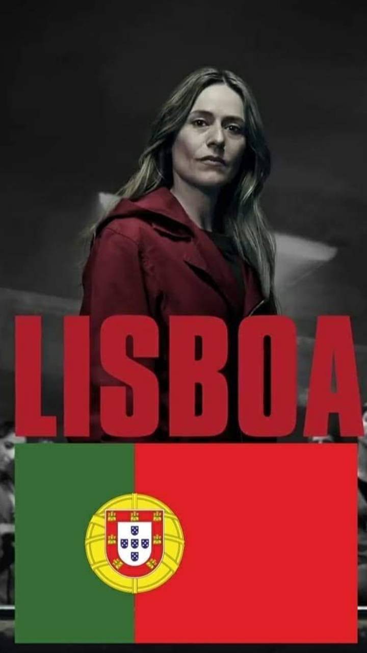 Lisboa Money Heist Wallpaper