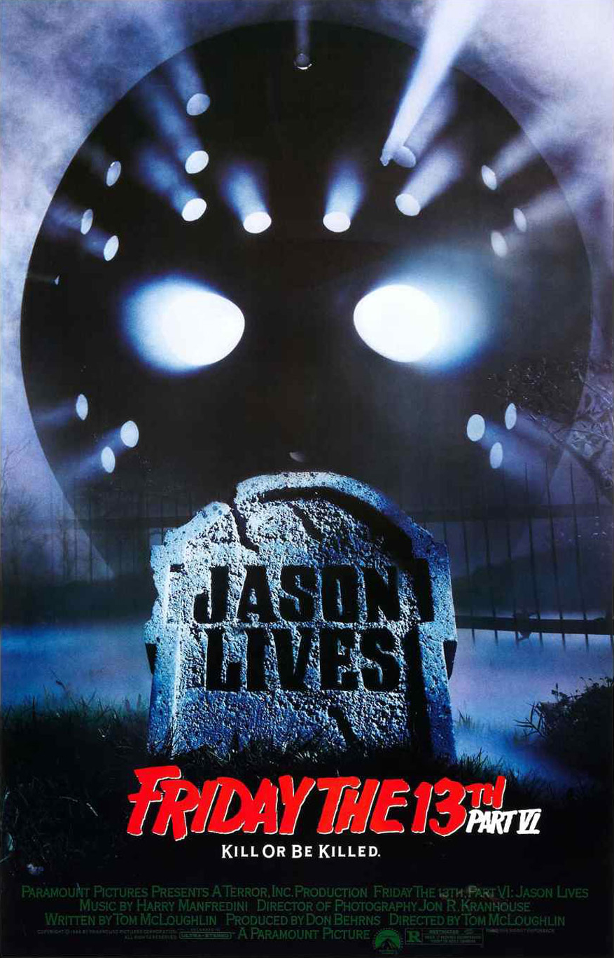 Friday The 13th Part Vi Jason Lives Movie Poster