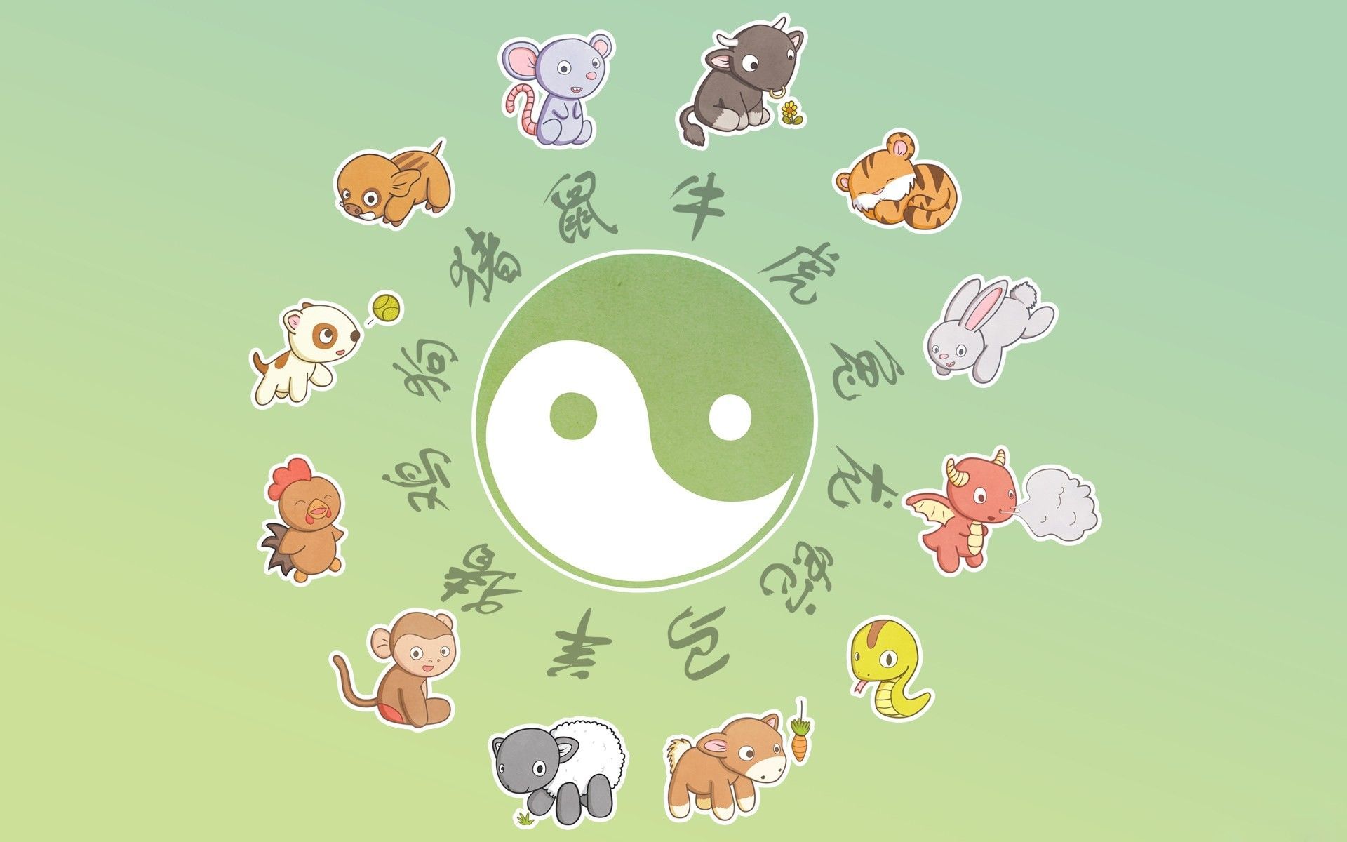 Chinese Zodiac Wallpaper, HD Chinese Zodiac Background on WallpaperBat