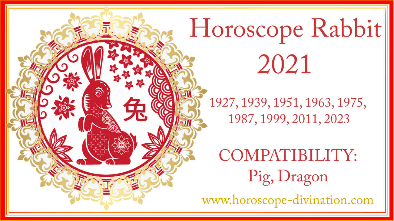 Chinese Horoscope 2021 Rabbit: White Metal Ox Year ⬅️