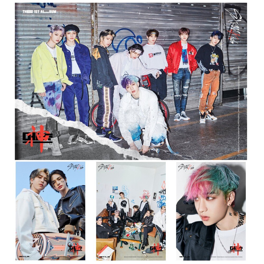 Kpop Stray Kids Gods Menu Posters GO LIVE IN LIFE Clear poster Bedroom Decoration Home Art Brand wall stickers home decoration. Wall Stickers