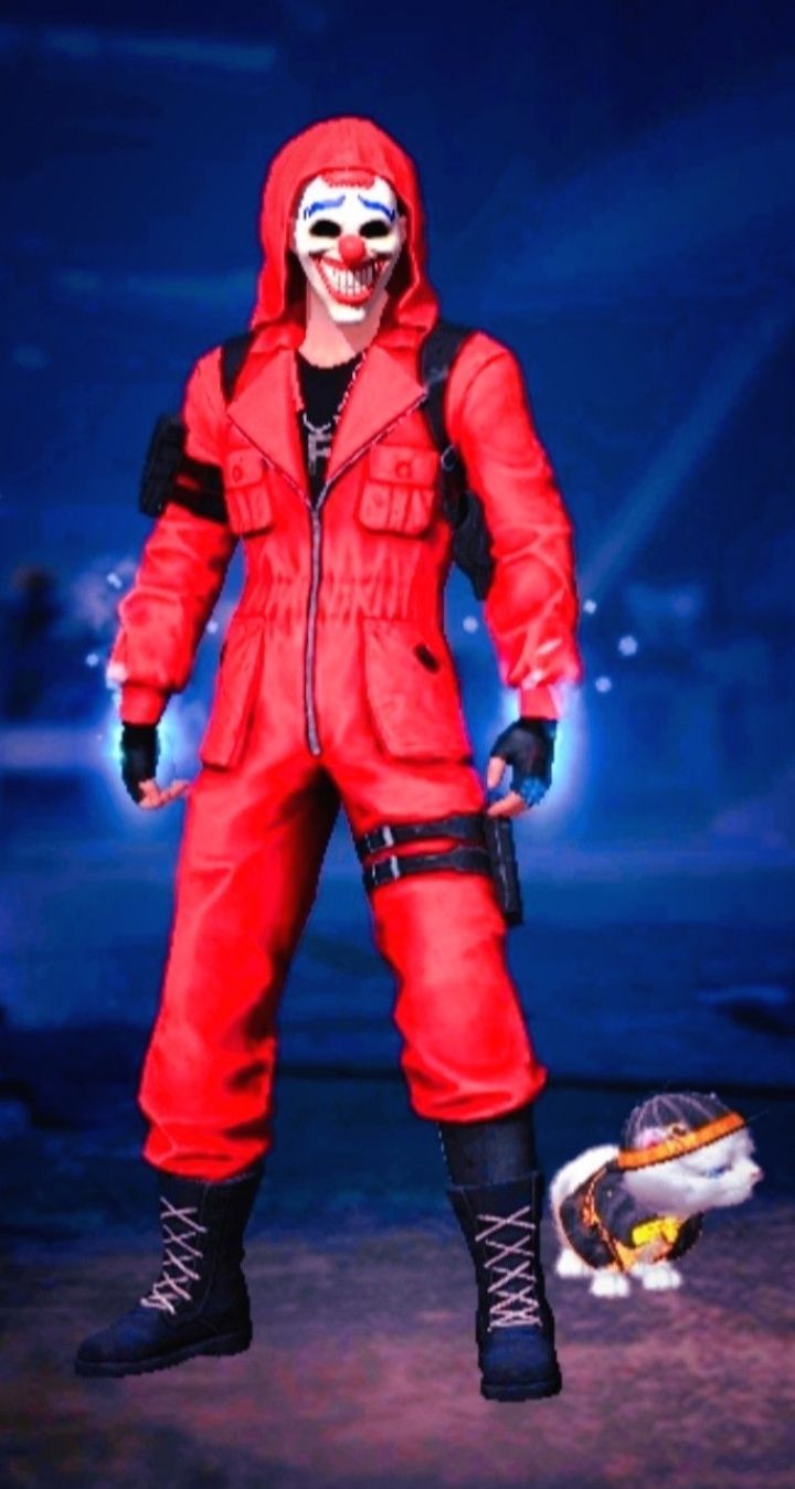Red Criminal Is back and free to buy.Follow to get. Photo poses for boy, Red criminal free fire, Creative profile picture