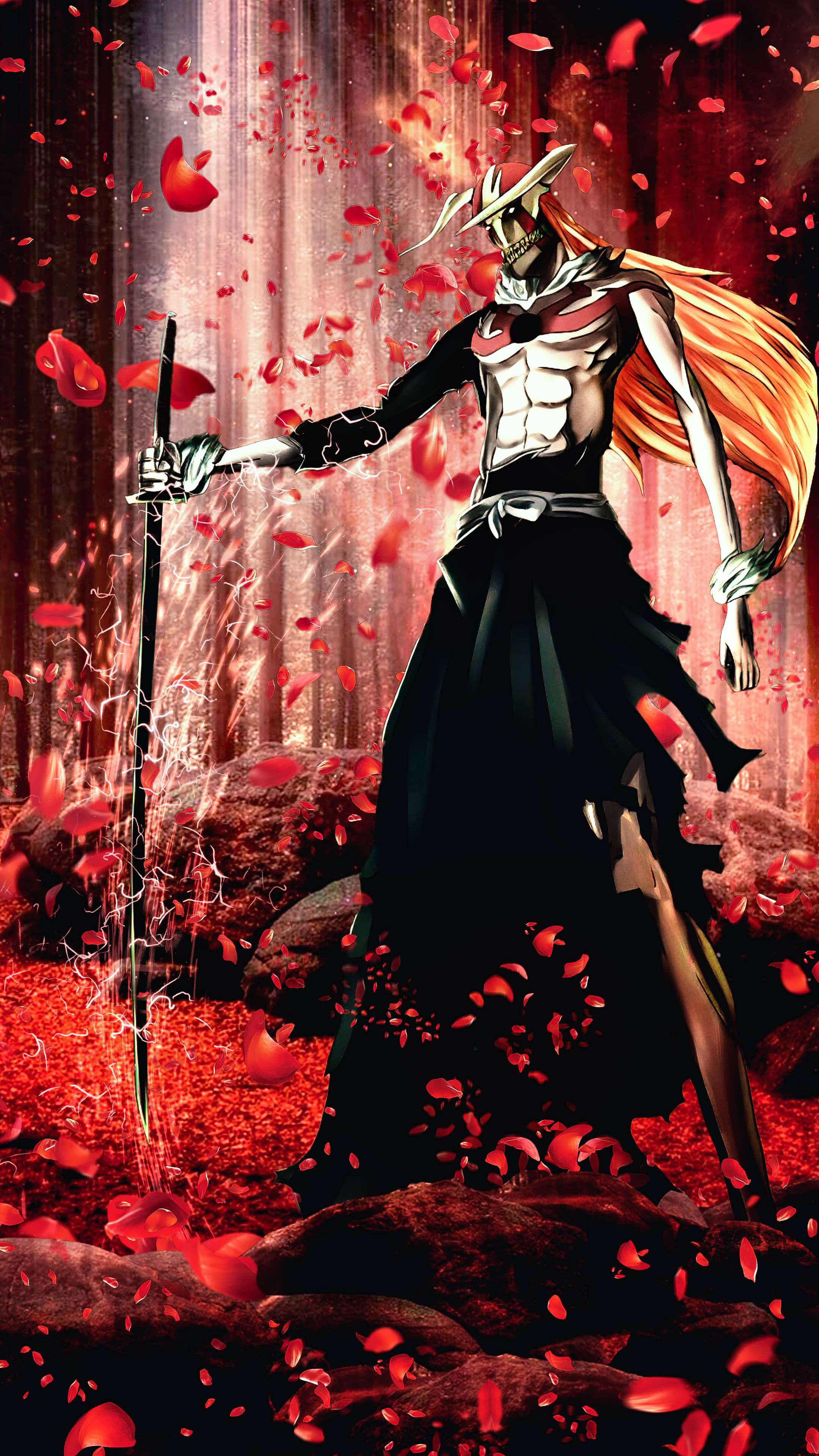 Ichigo; Vasto Lorde (Right)  Bleach anime, Bleach art, Anime