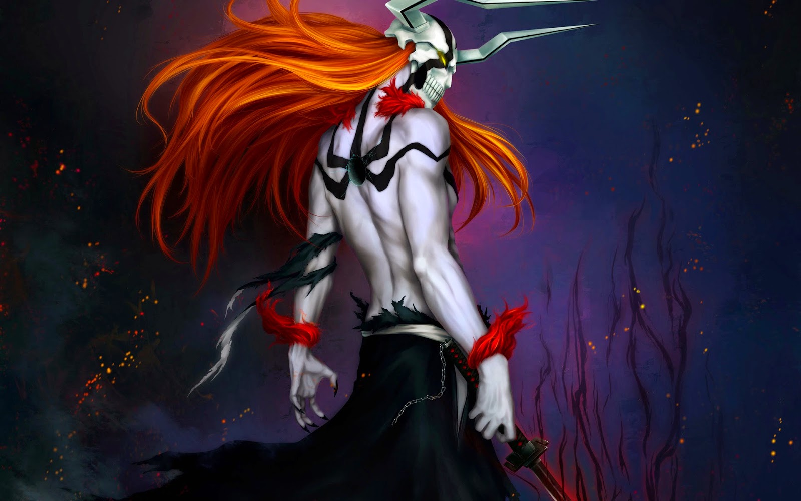 Download Vasto Lorde Ichigo Vector Bleach Iphone Wallpaper