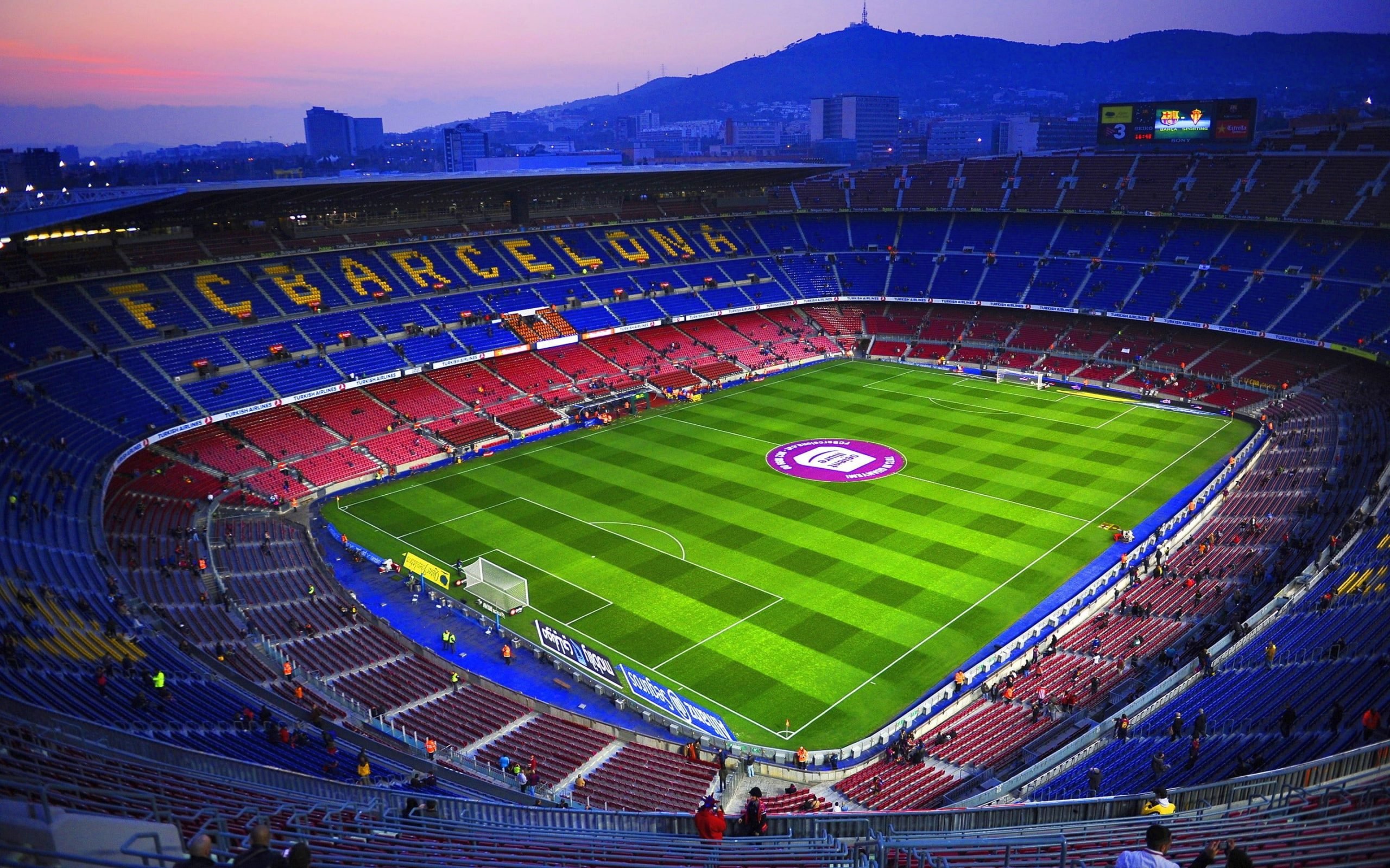 Wallpapers Football Stadium, Barcelona, Fc Barcelona • Wallpapers For You HD Wallpapers For Desktop & Mobile