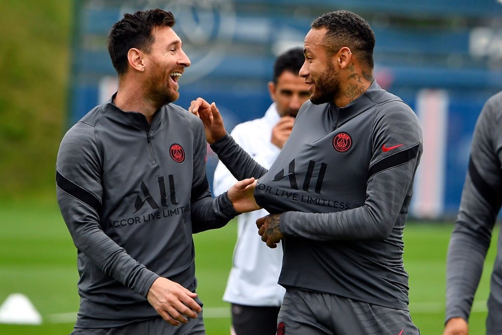 Messi and Neymar 2021 wallpaper