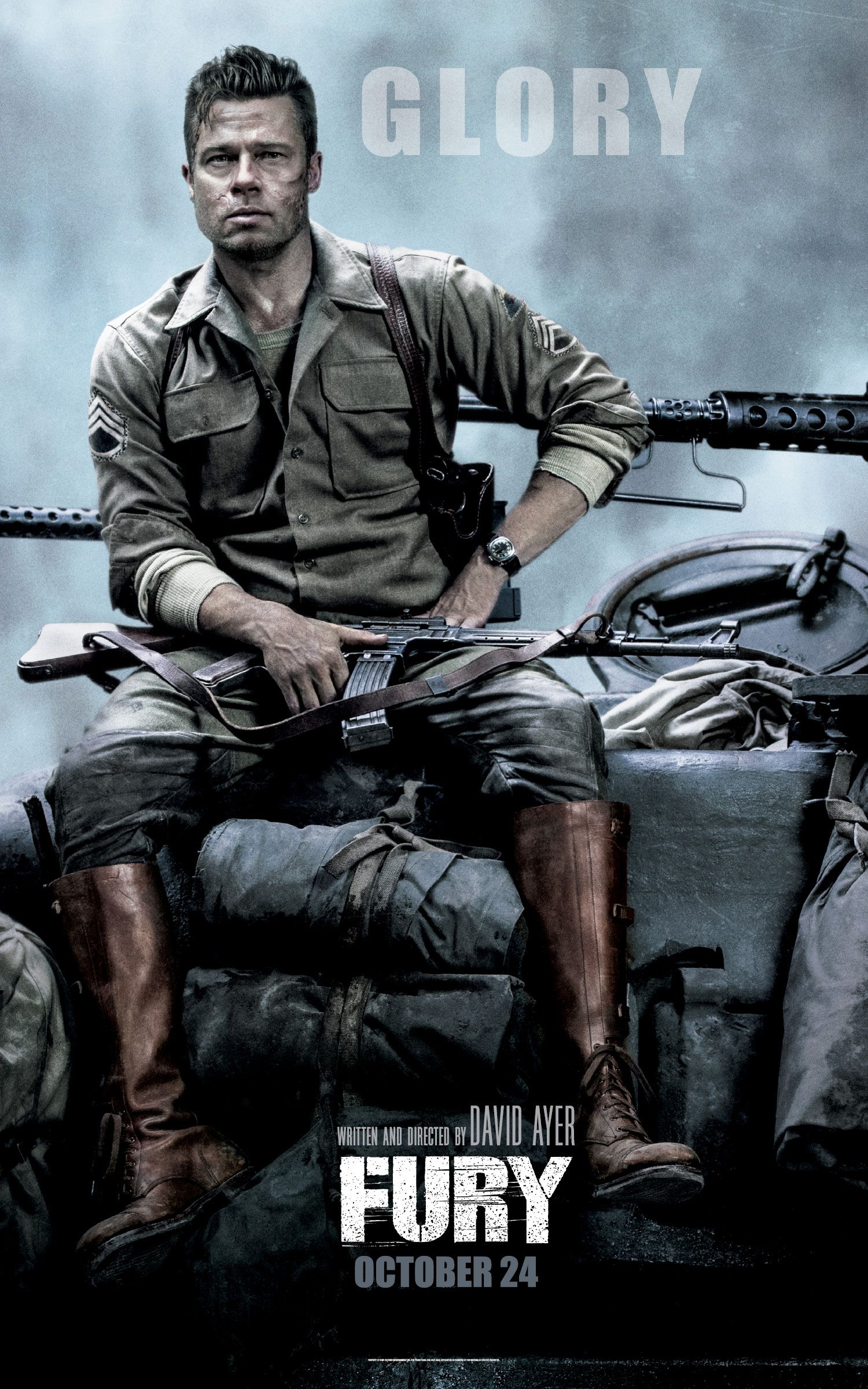 Fury Movie Wallpaper