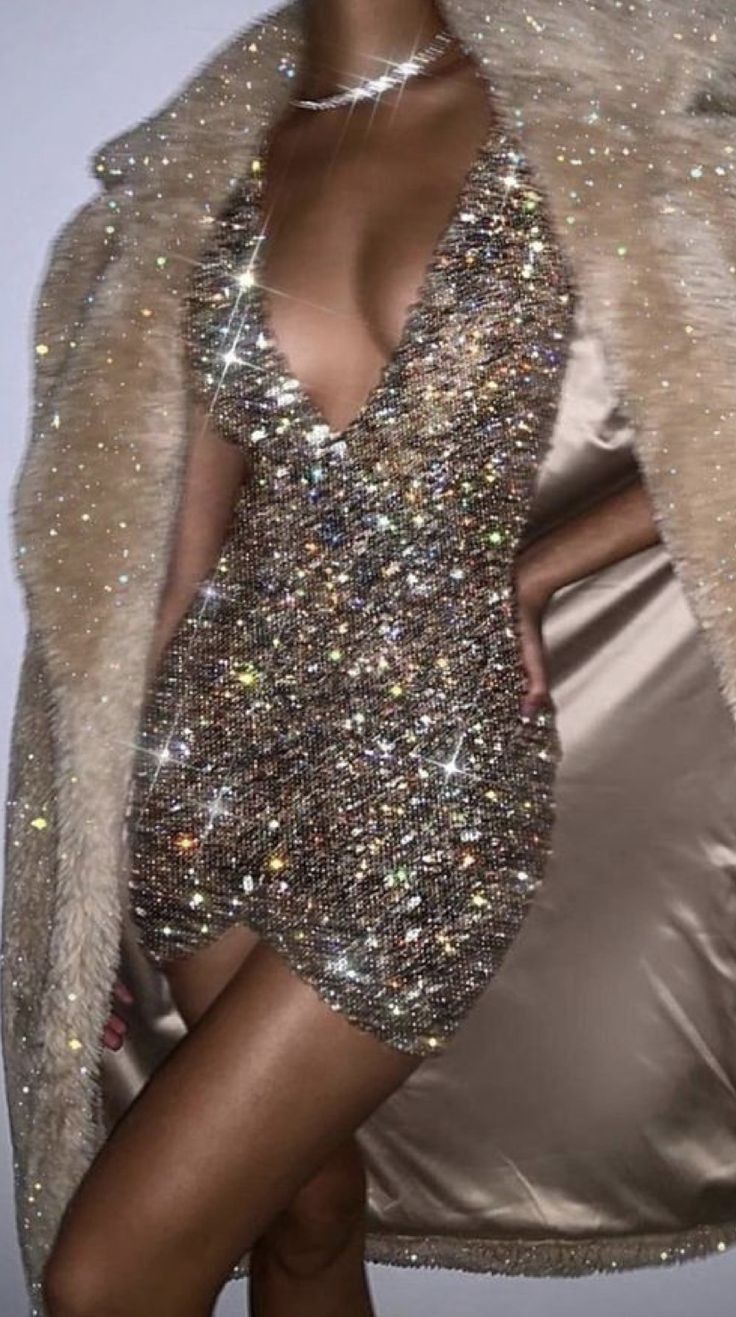 green emerald velvet dress Black Glitter Dress main image 0