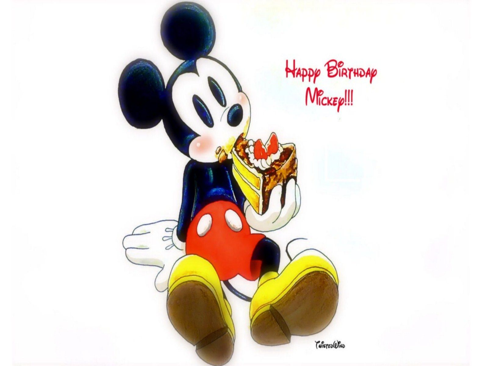 Mickey Mouse Birthday Wallpaper. Mickey mouse wallpaper, Mickey mouse and friends, Mickey