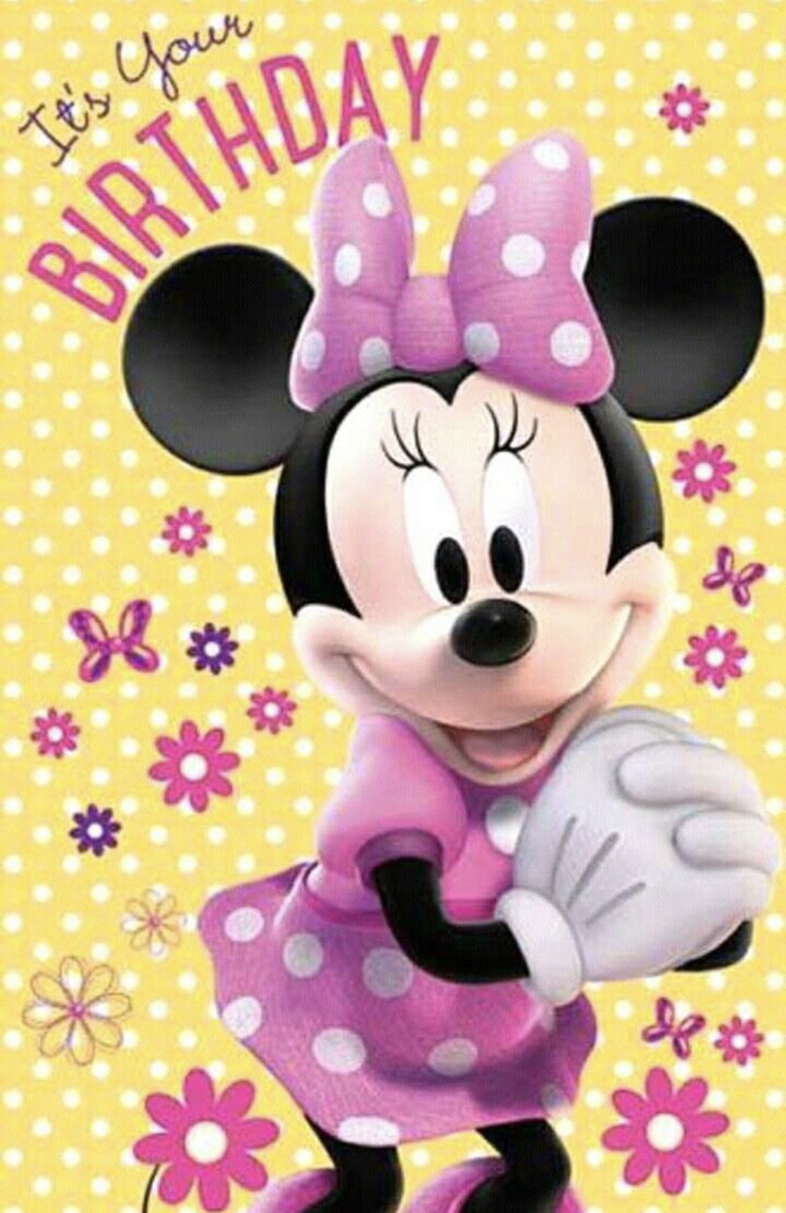 Minnie Mouse Birthday Wallpaper Free Minnie Mouse Birthday Background