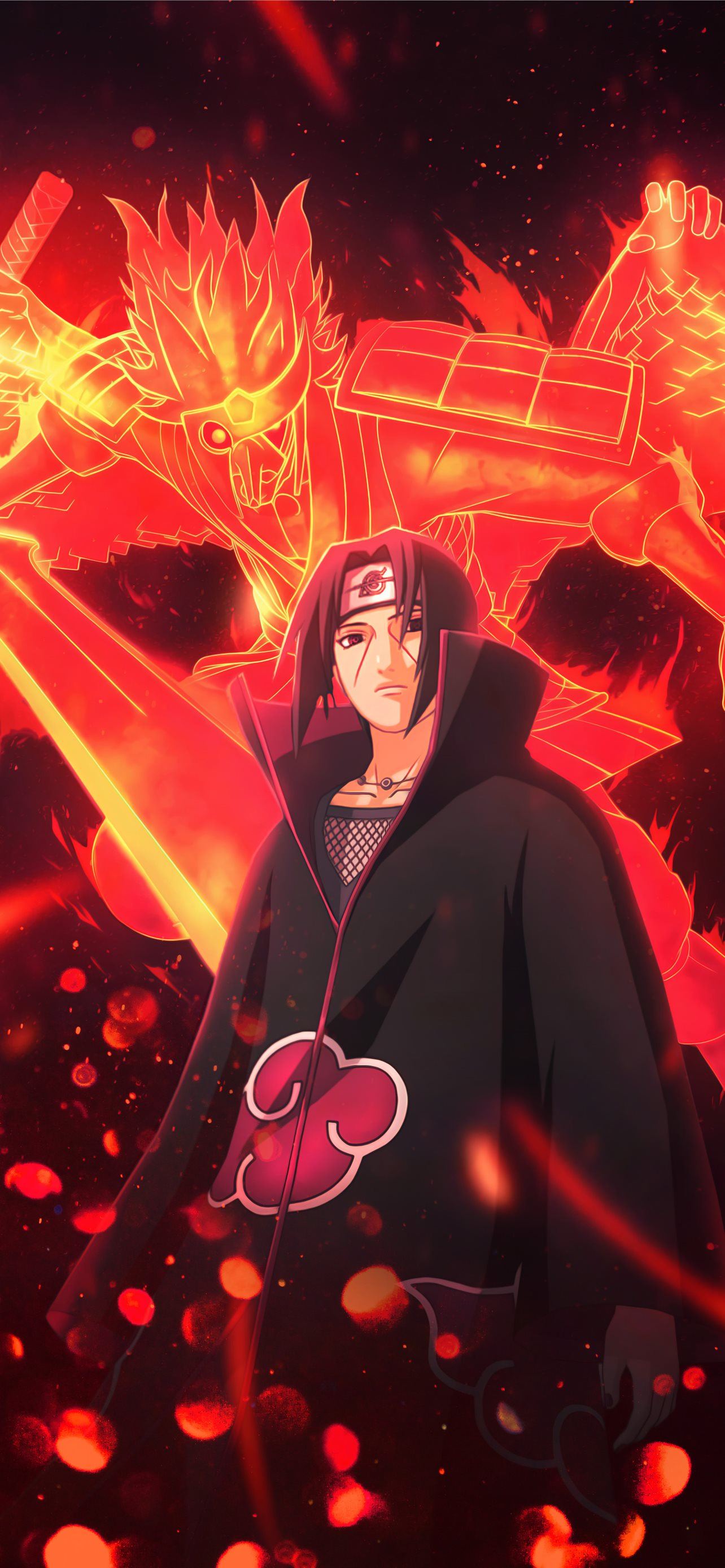 Best Mangekyou sharingan iPhone HD Wallpaper