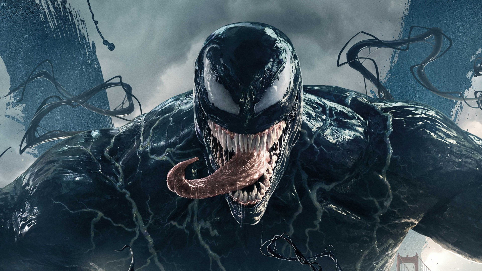 Download 1920x1080 Venom, Artwork Wallpaper for Widescreen