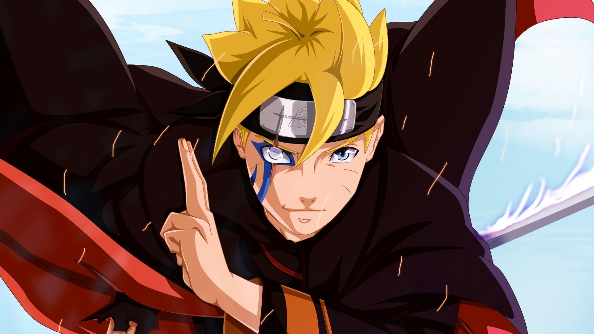 Desktop Wallpaper Boruto Uzumaki, Ready For Fight, HD Image, Picture, Background, 56nbvk