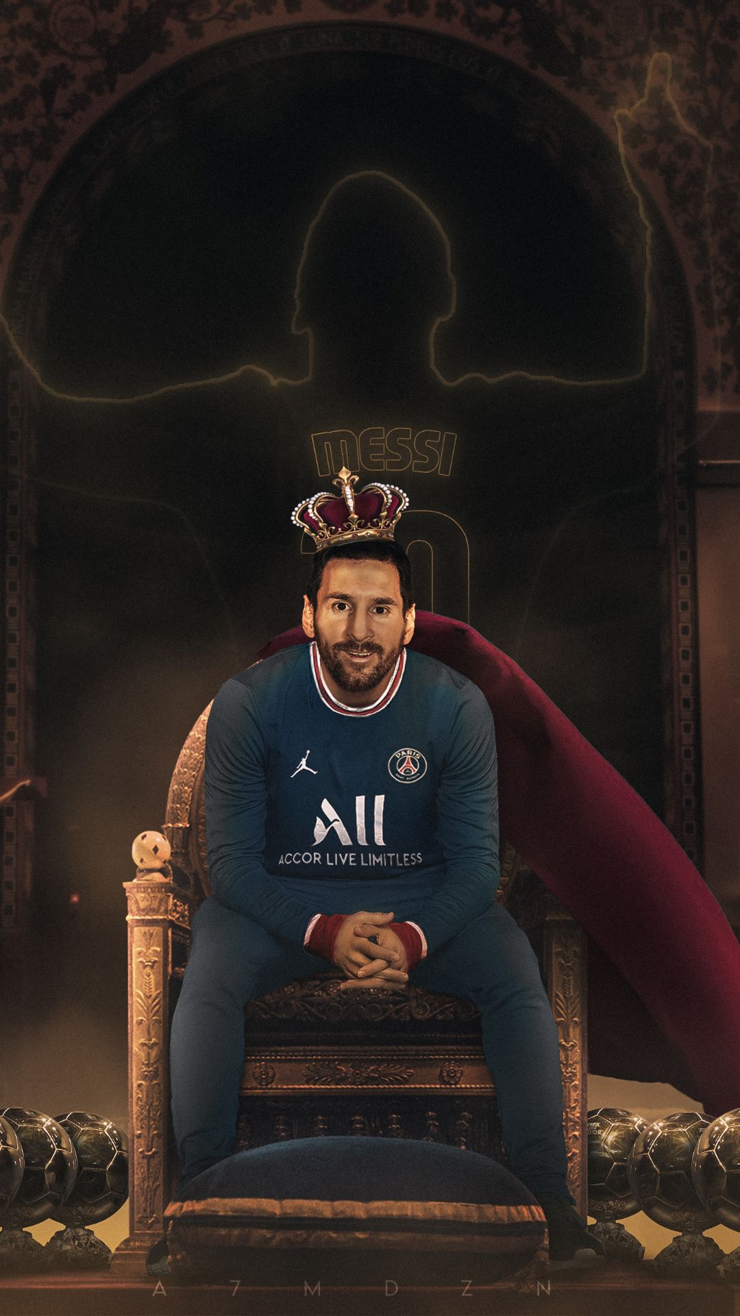 Lionel Messi PSG iPhone Wallpapers - Wallpaper Cave