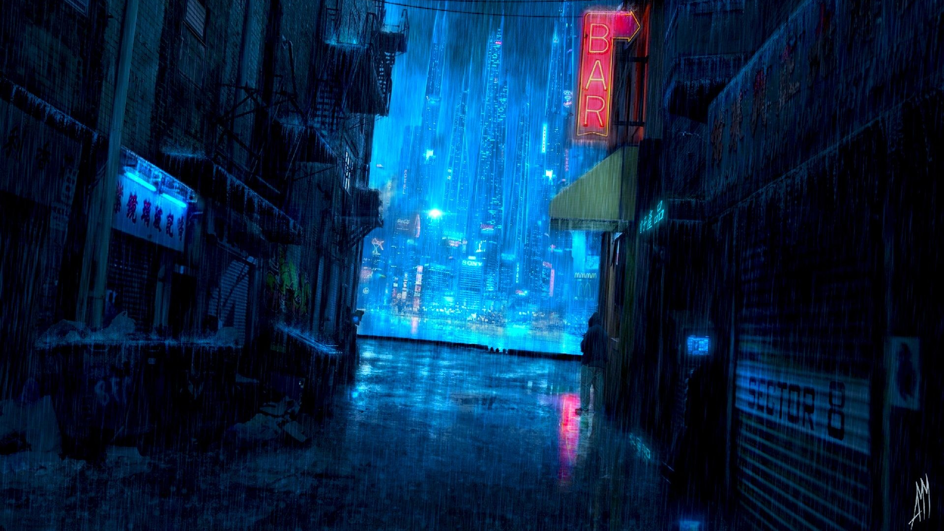 25++ Dark Anime Scenery iPhone Wallpaper