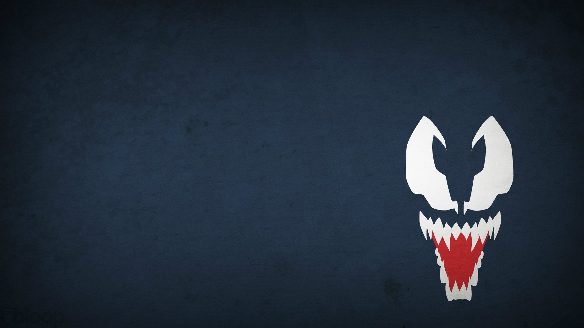 minimalistic venom superheroes 1920x1080 wallpaper