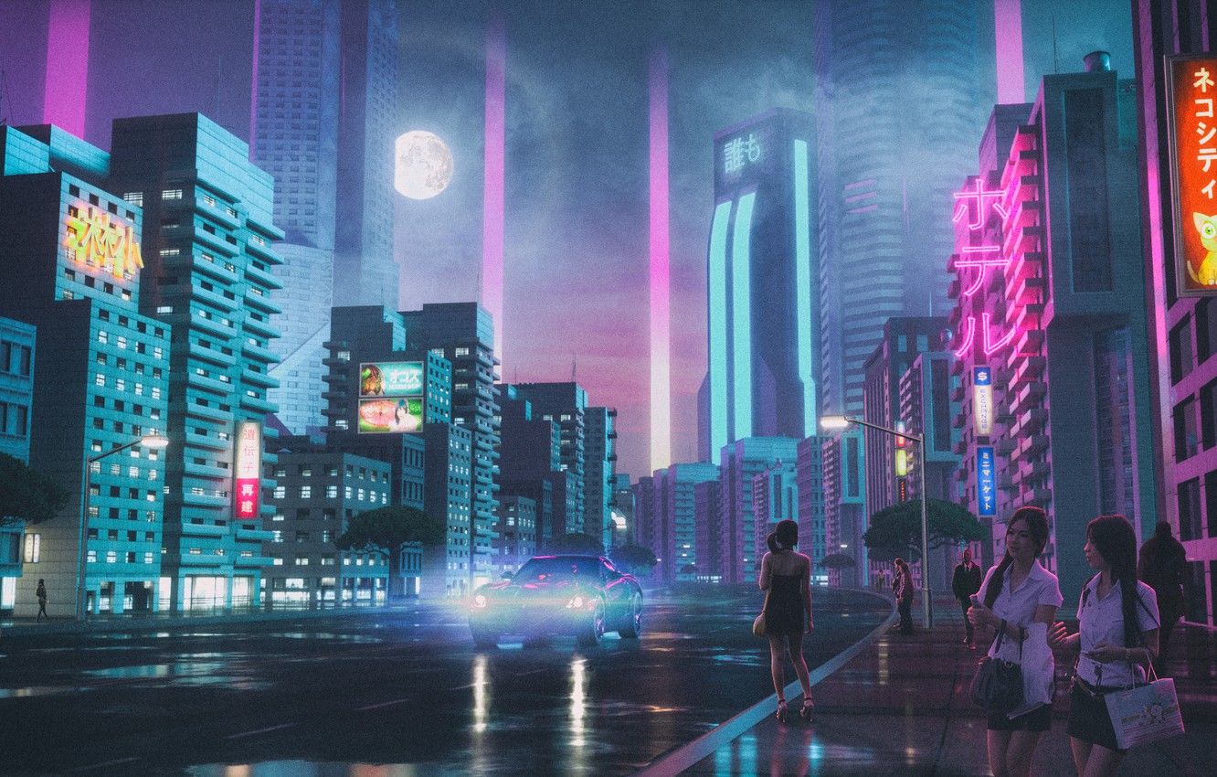 Japan Retro Wallpaper