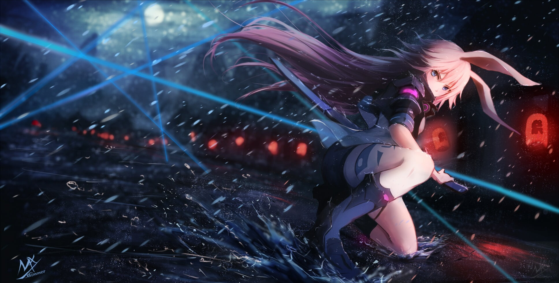 Wallpaper: girl anime character wallpaper, cropped, anime girls, bunny ears • Wallpaper For You HD Wallpaper For Desktop & Mobile