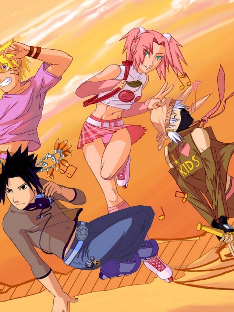 Naruto, anime iPad wallpaper