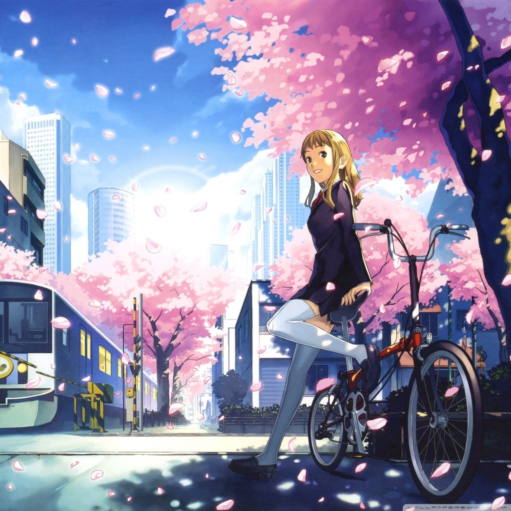 Anime City Ultra HD Desktop Background Wallpaper for 4K UHD TV, Tablet